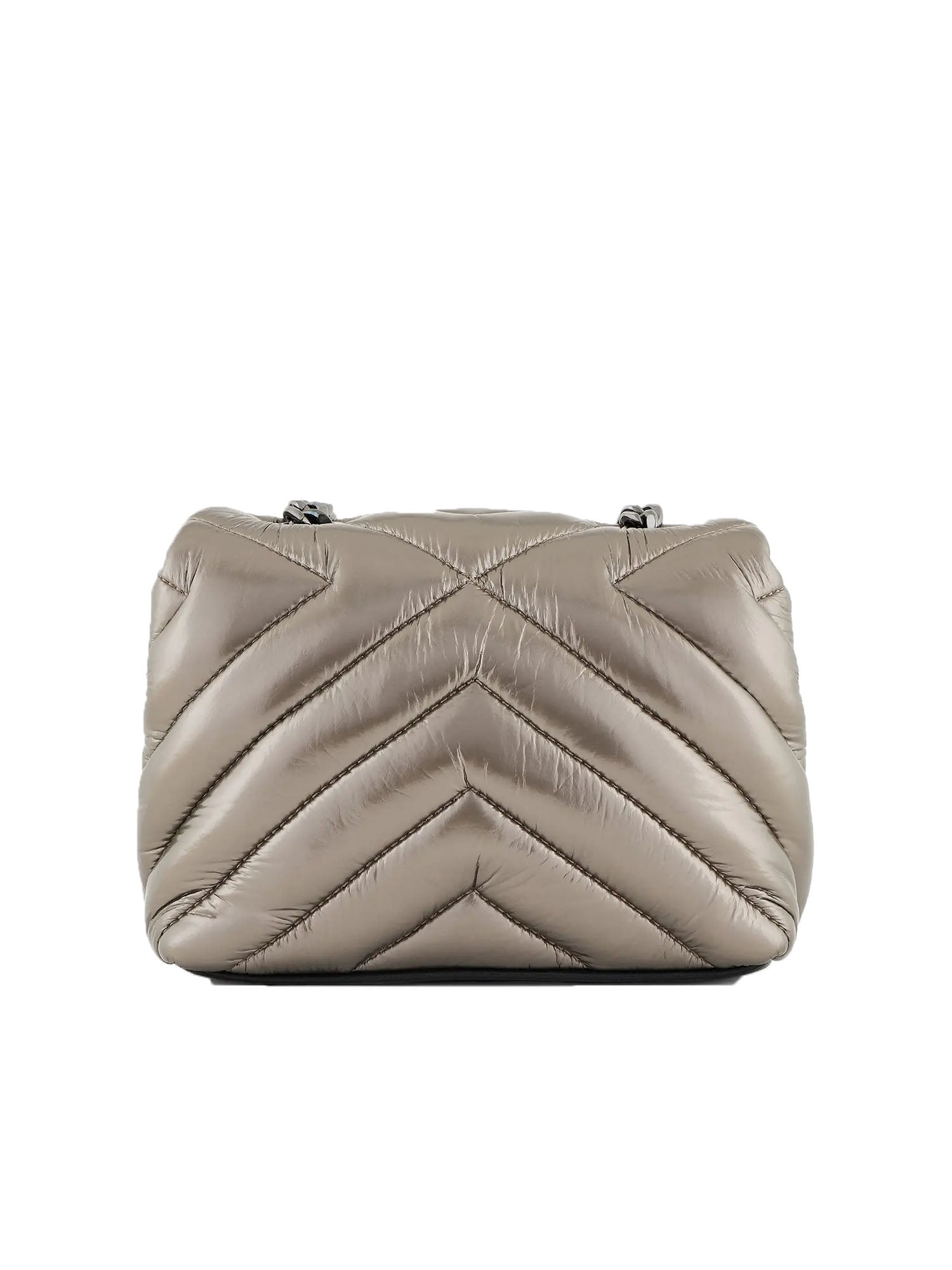 Armani Exchange Woman Mini Bag Argento