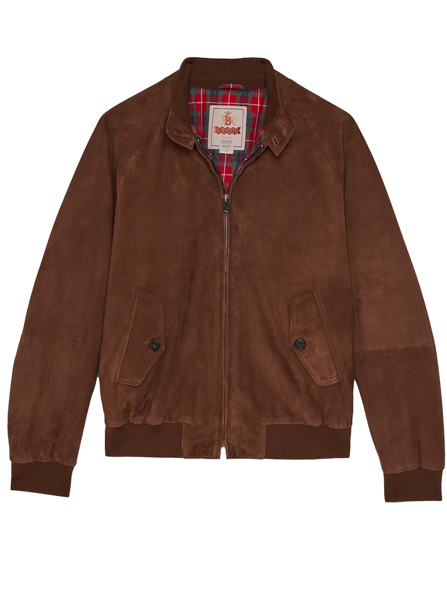 Baracuta G9 Suede Invernale Marrone