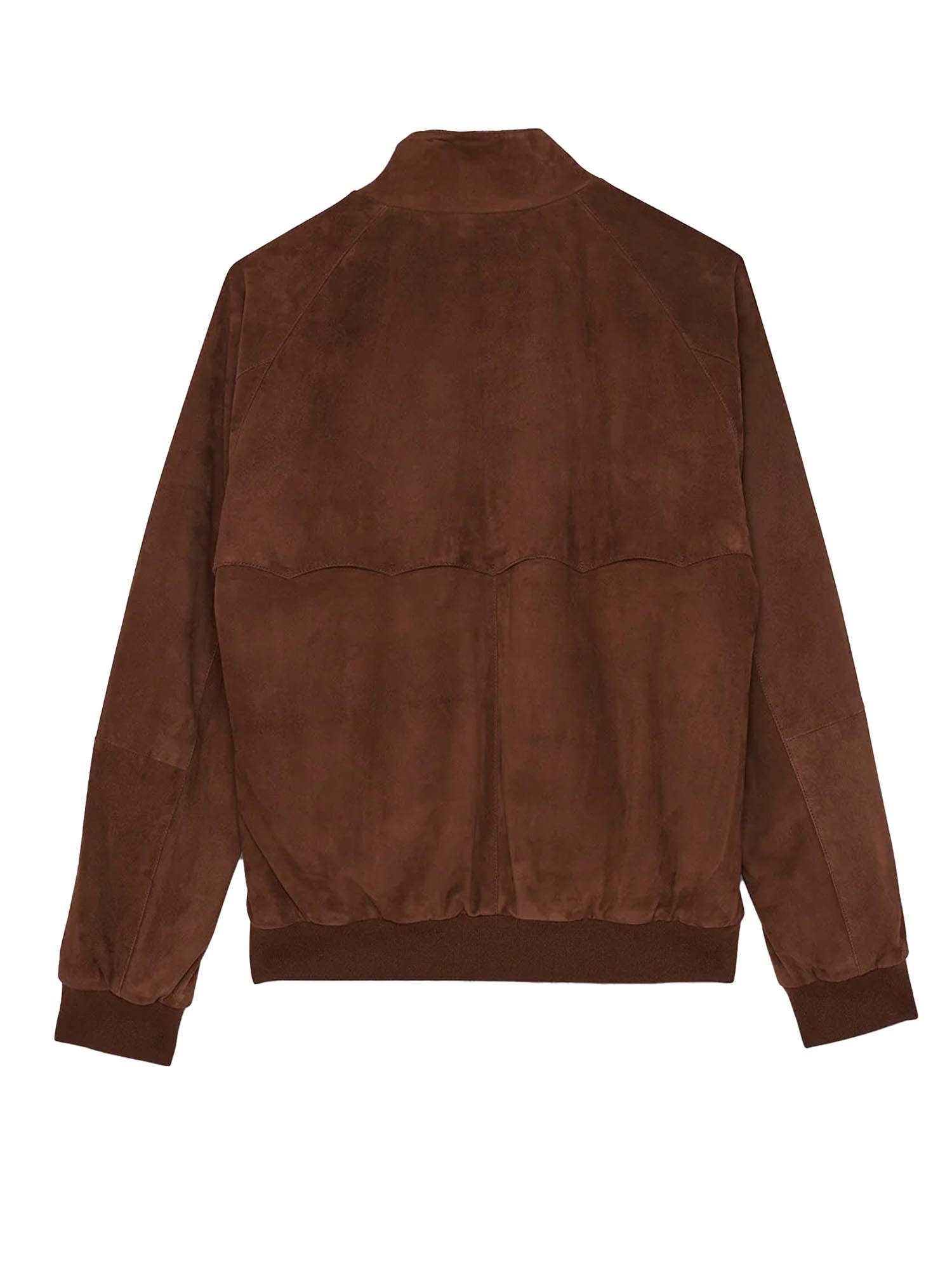 Baracuta G9 Suede Invernale Marrone