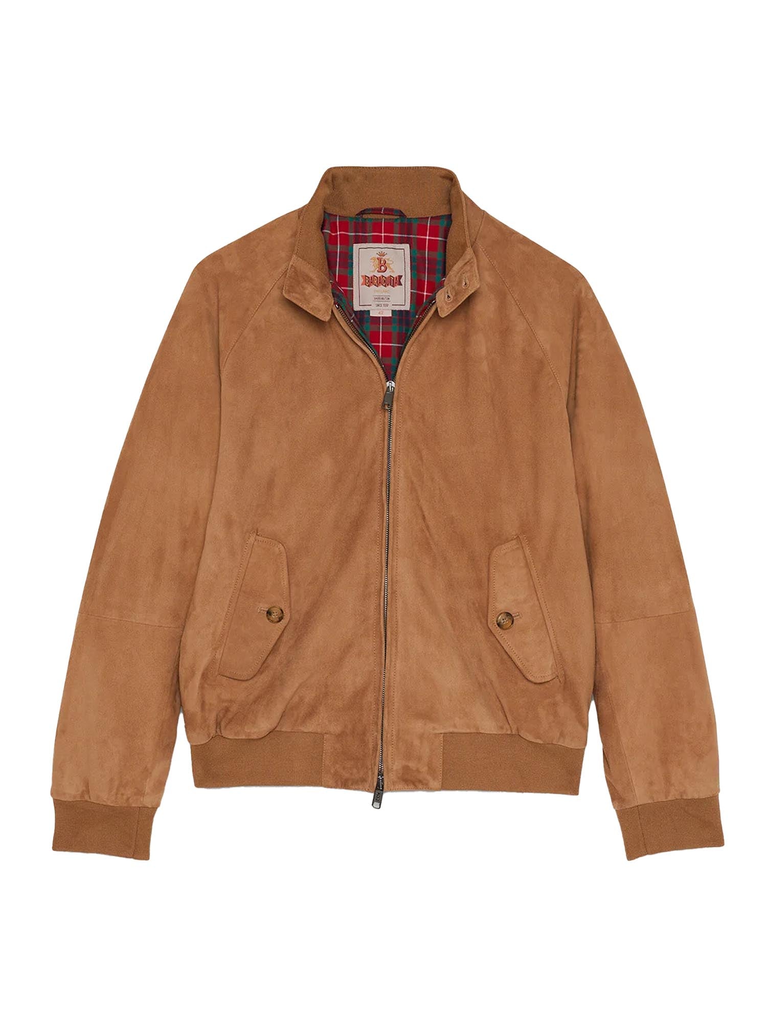 Baracuta G9 Suede Invernale Marrone