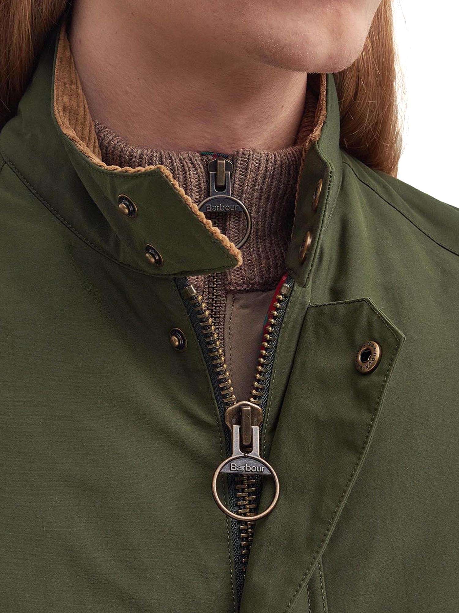 Baracuta Giacca casual oversize Bedale Barbour x Baracuta Verde