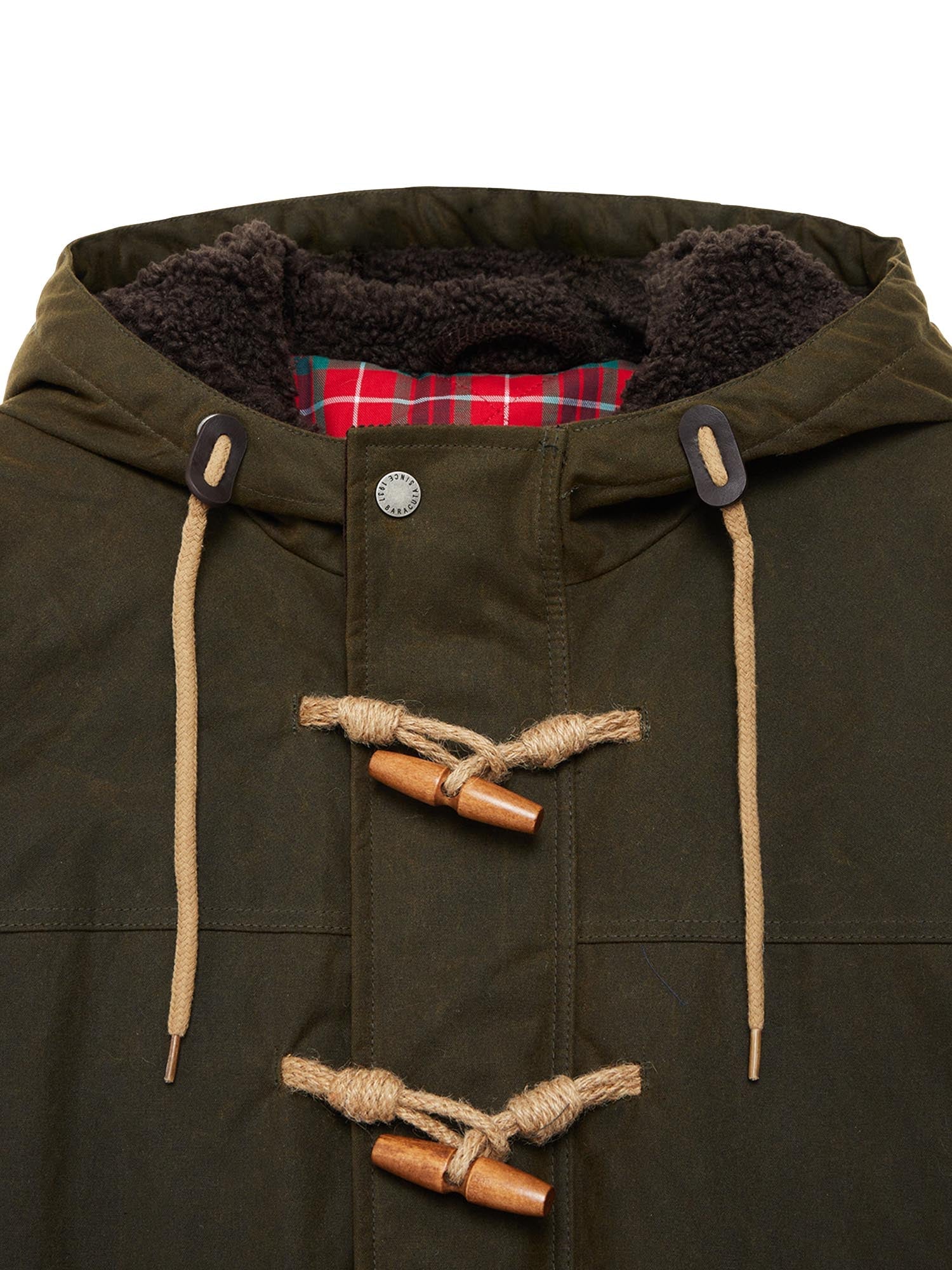 Baracuta Giacca cerata Duffle Coat Marrone