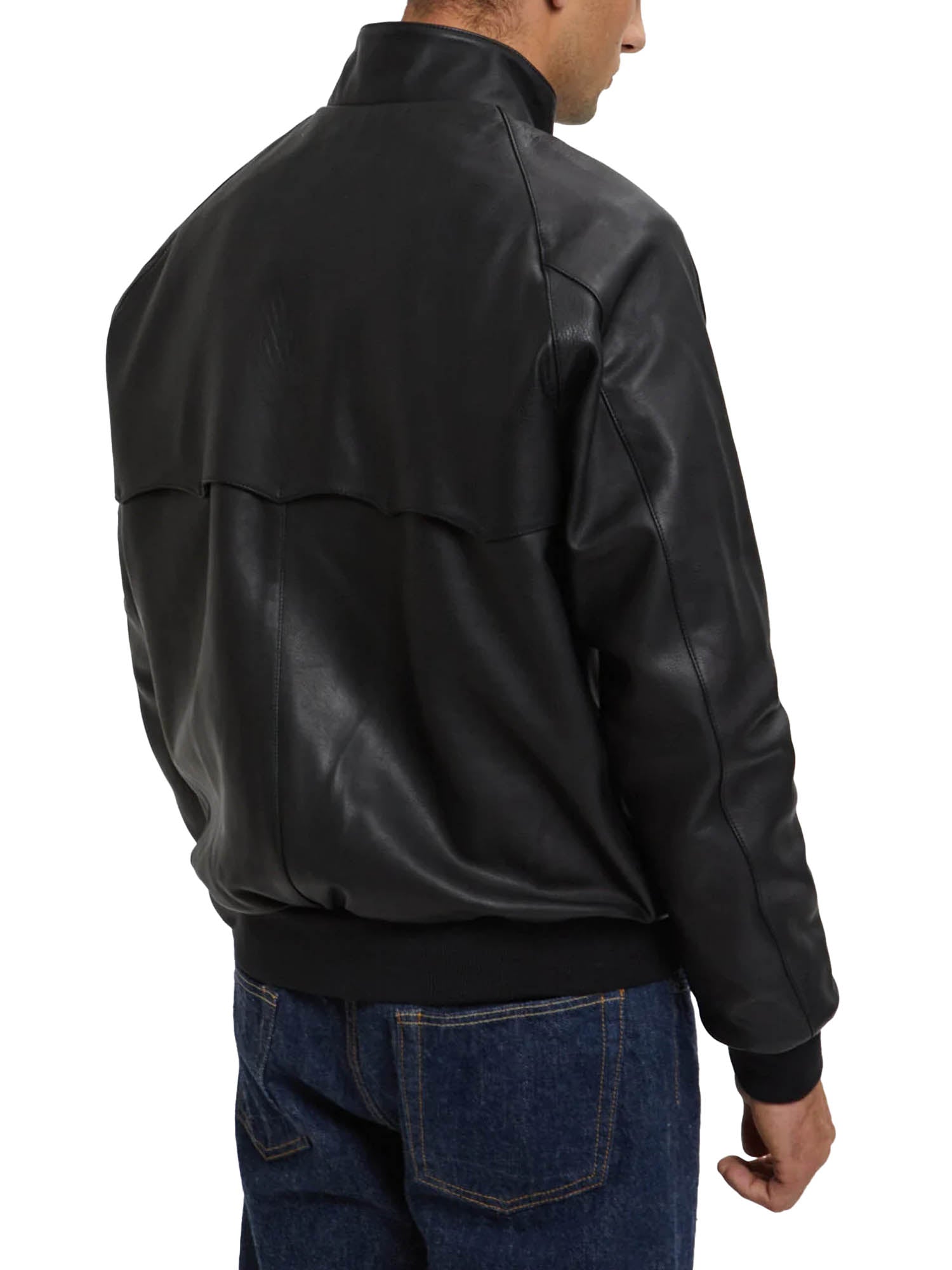 Baracuta Giacca G9 in Pelle Nero