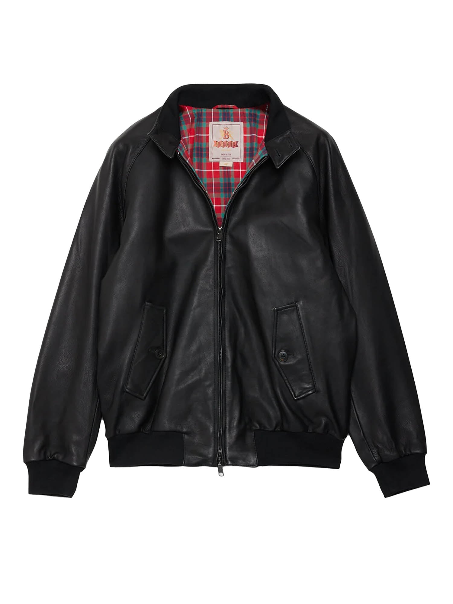 Baracuta Giacca G9 in Pelle Nero