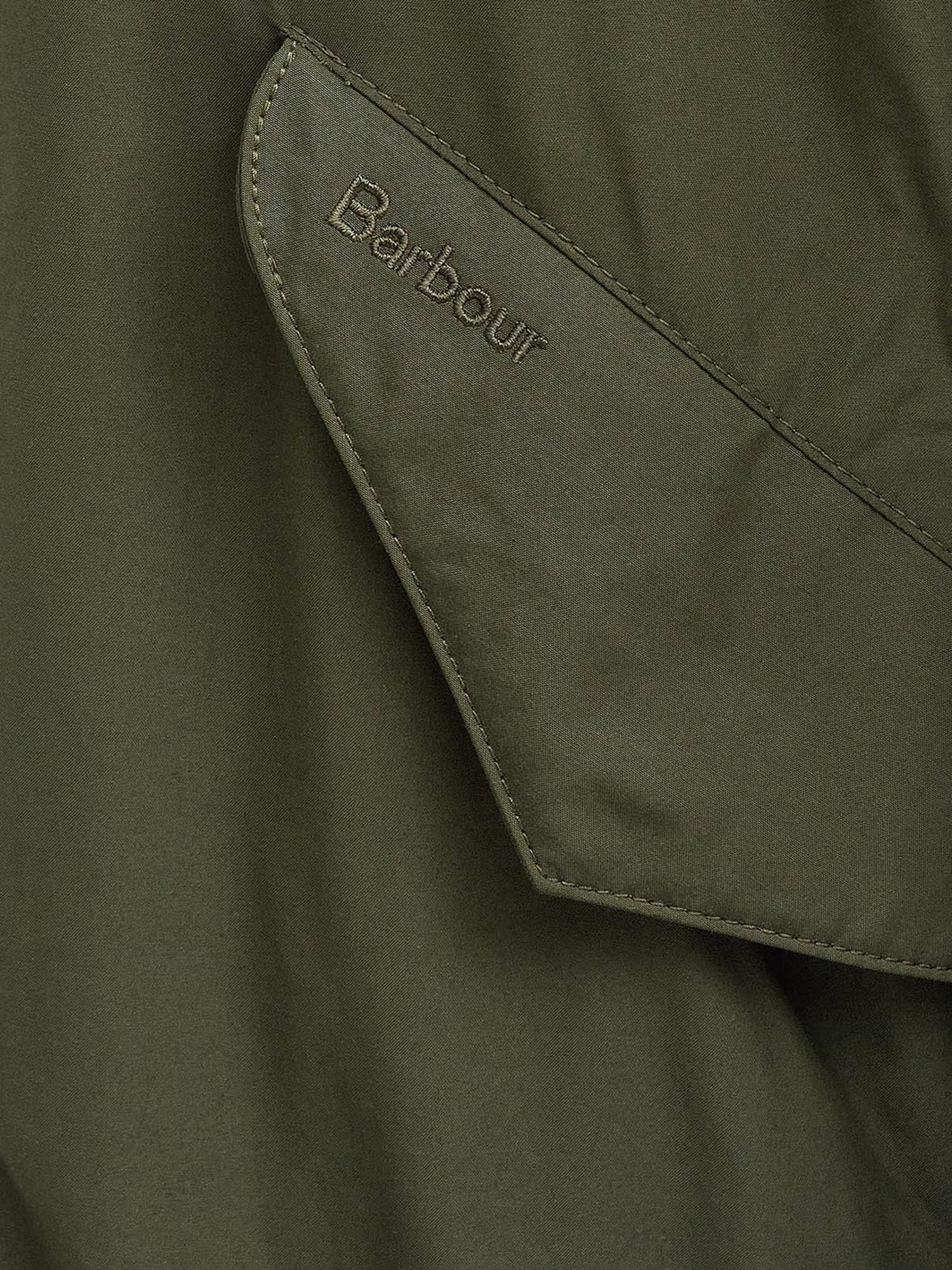 Baracuta Parka casual in stile mod Barbour x Baracuta Verde