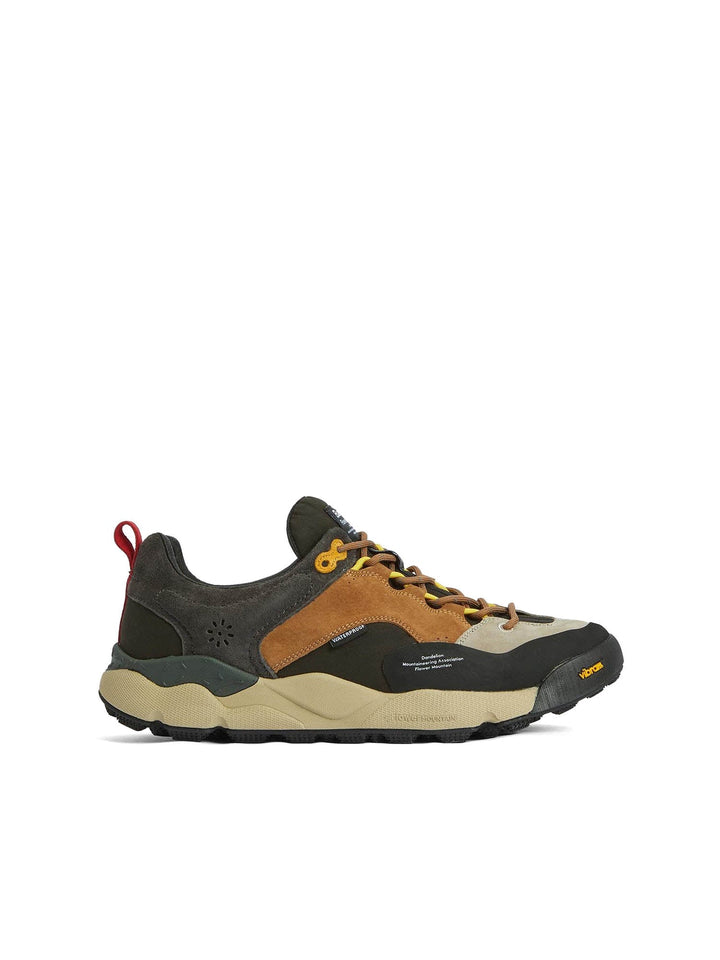 Barbour Barbour x Flower Mountain Back Country Uni Trainers Marrone