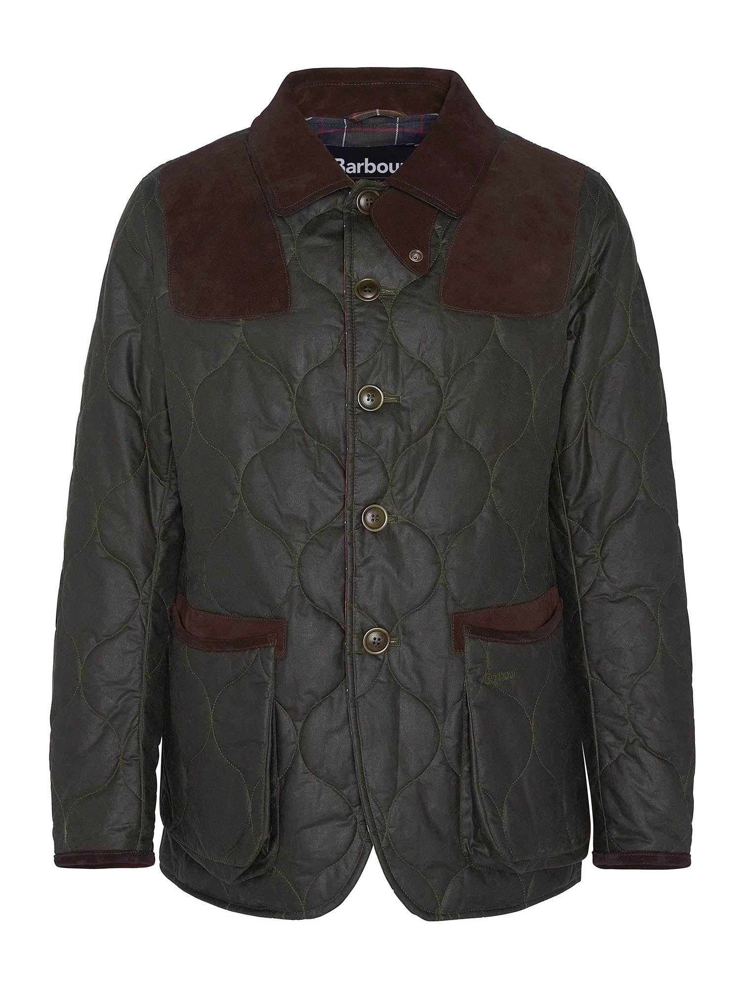 Barbour Barbour x TO KI TO Sporting Quilted Waxed Jacket Verde