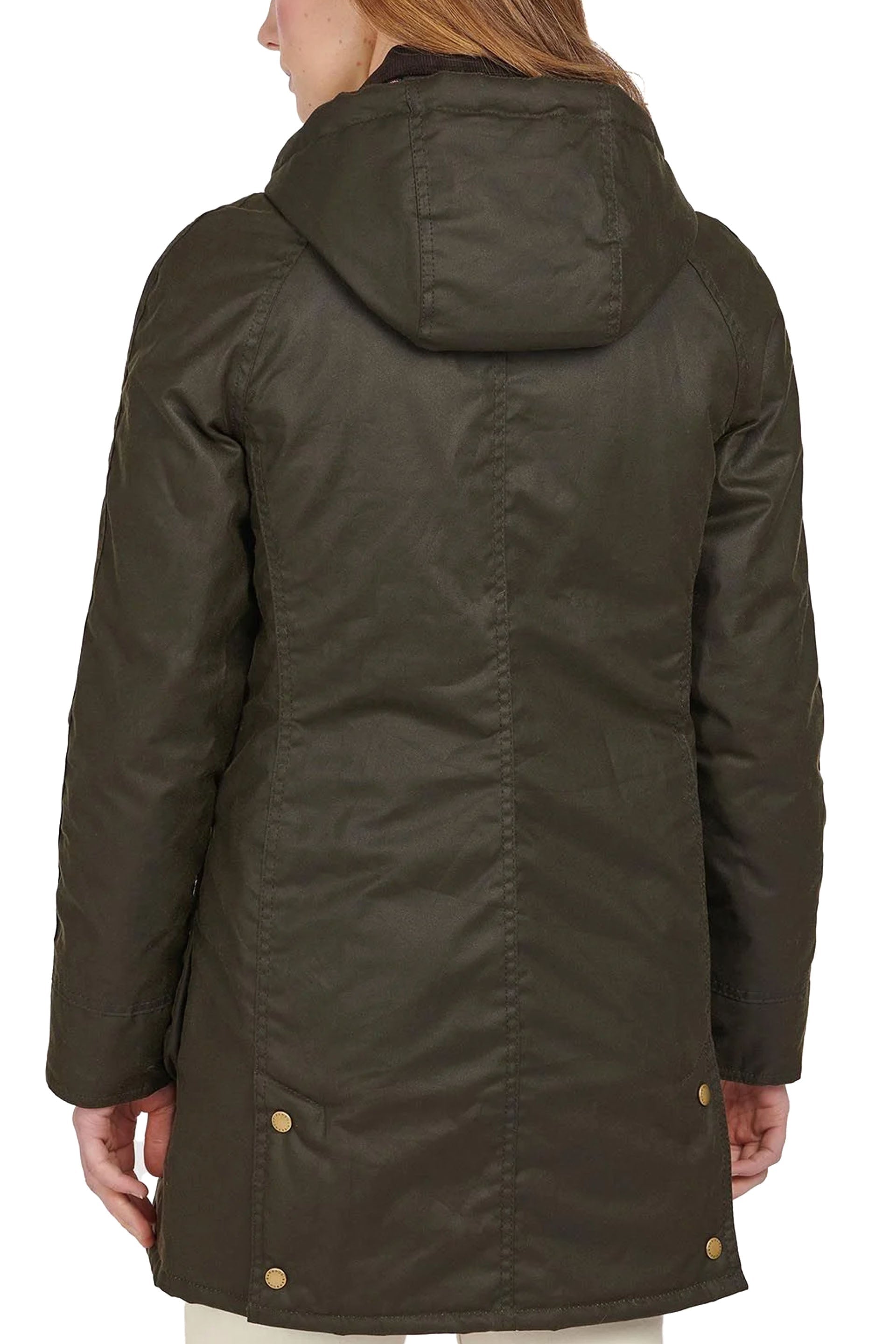 Barbour Giacca Bower Wax Verde