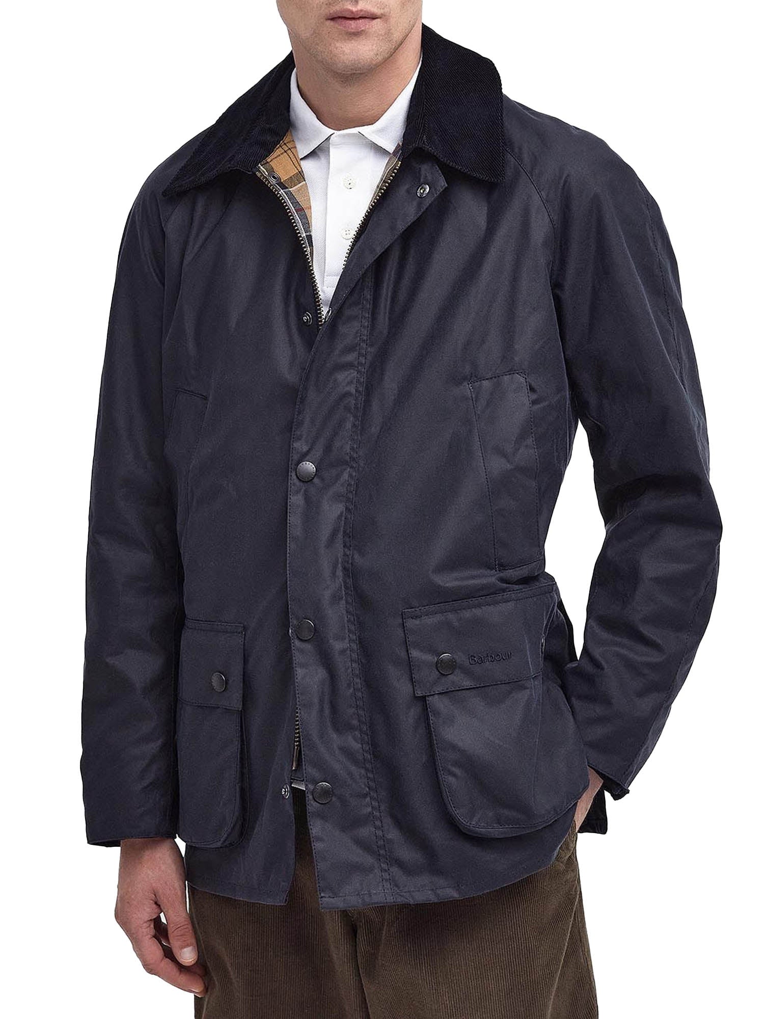 Barbour Giacca cerata Ashby Blu