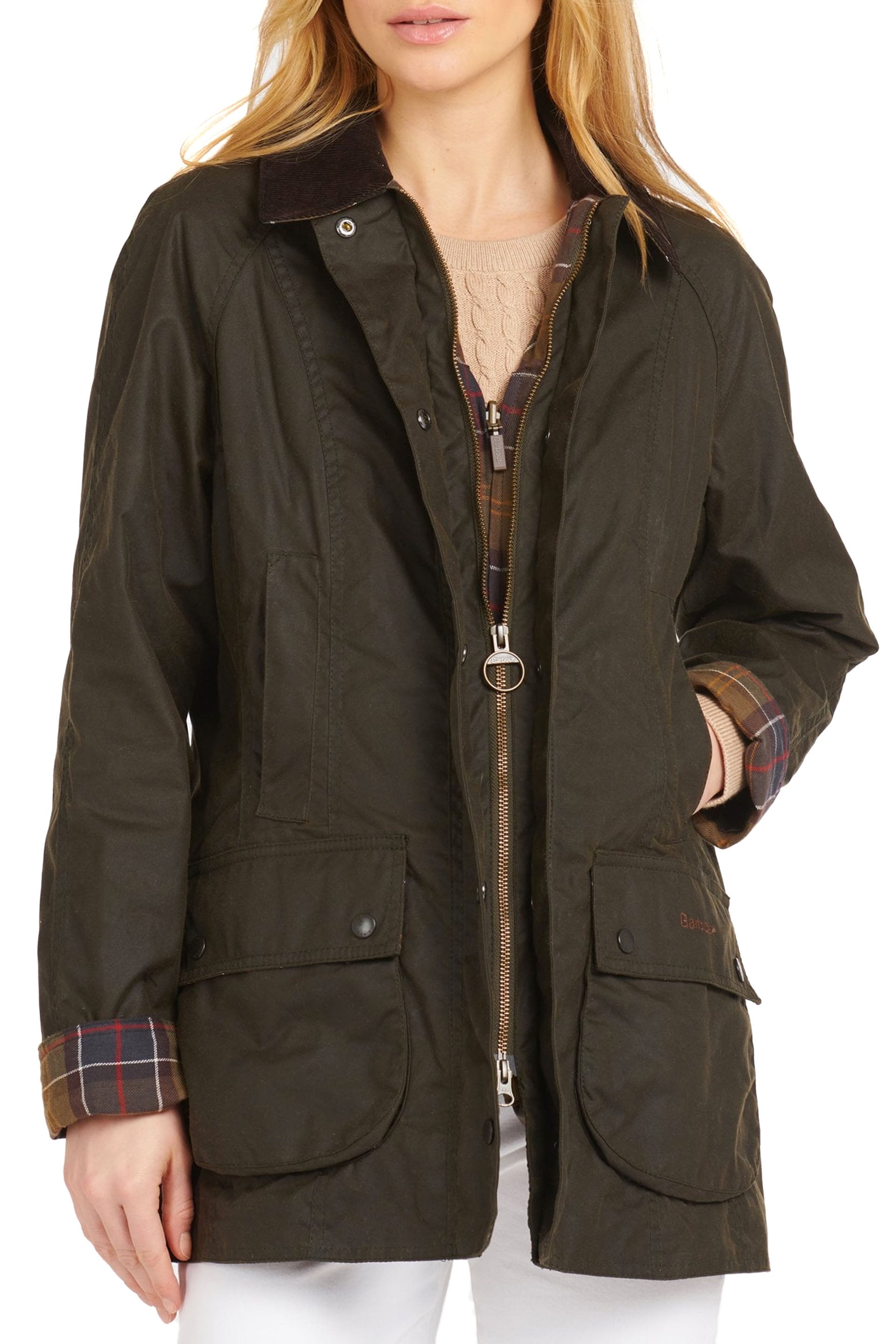 Barbour Giacca cerata classica Barbour Beadnell Verde