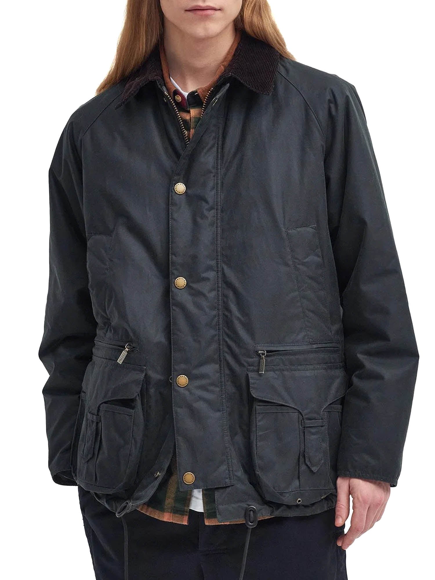 Barbour Giacca cerata Modified Beaufort Verde