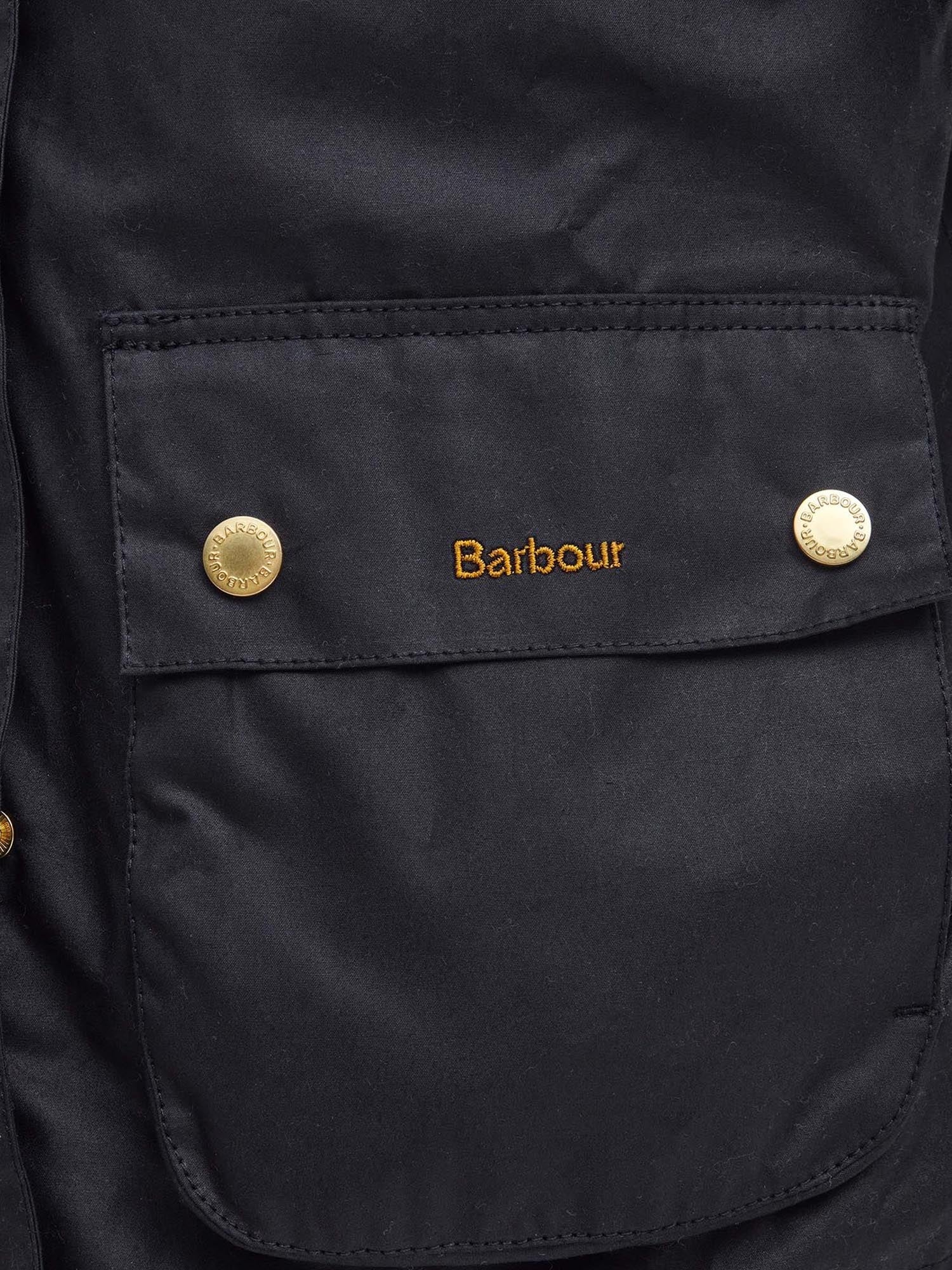 Barbour Giacca cerata Reighton Spey Nero