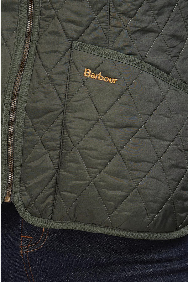 Barbour Gilet/fodera in pile Barbour Betty Verde