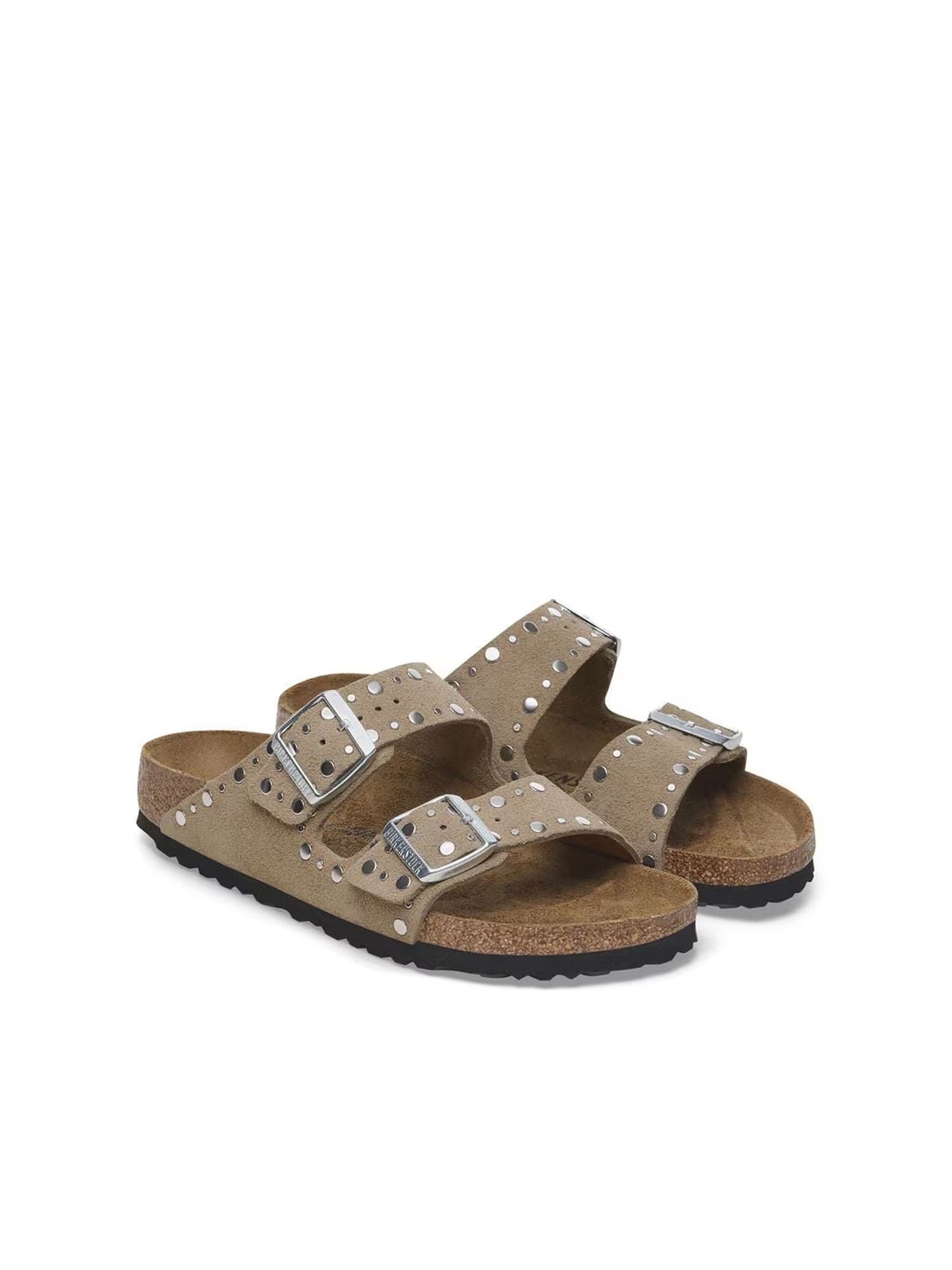 Birkenstock Arizona Rivet Sueade Leather Grigio