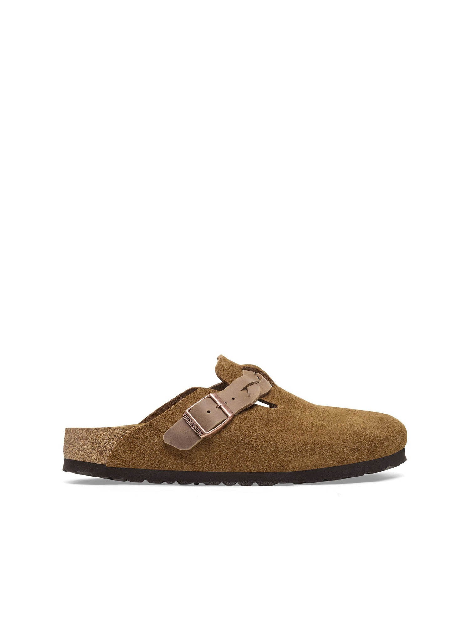 Birkenstock Boston Braided Marrone