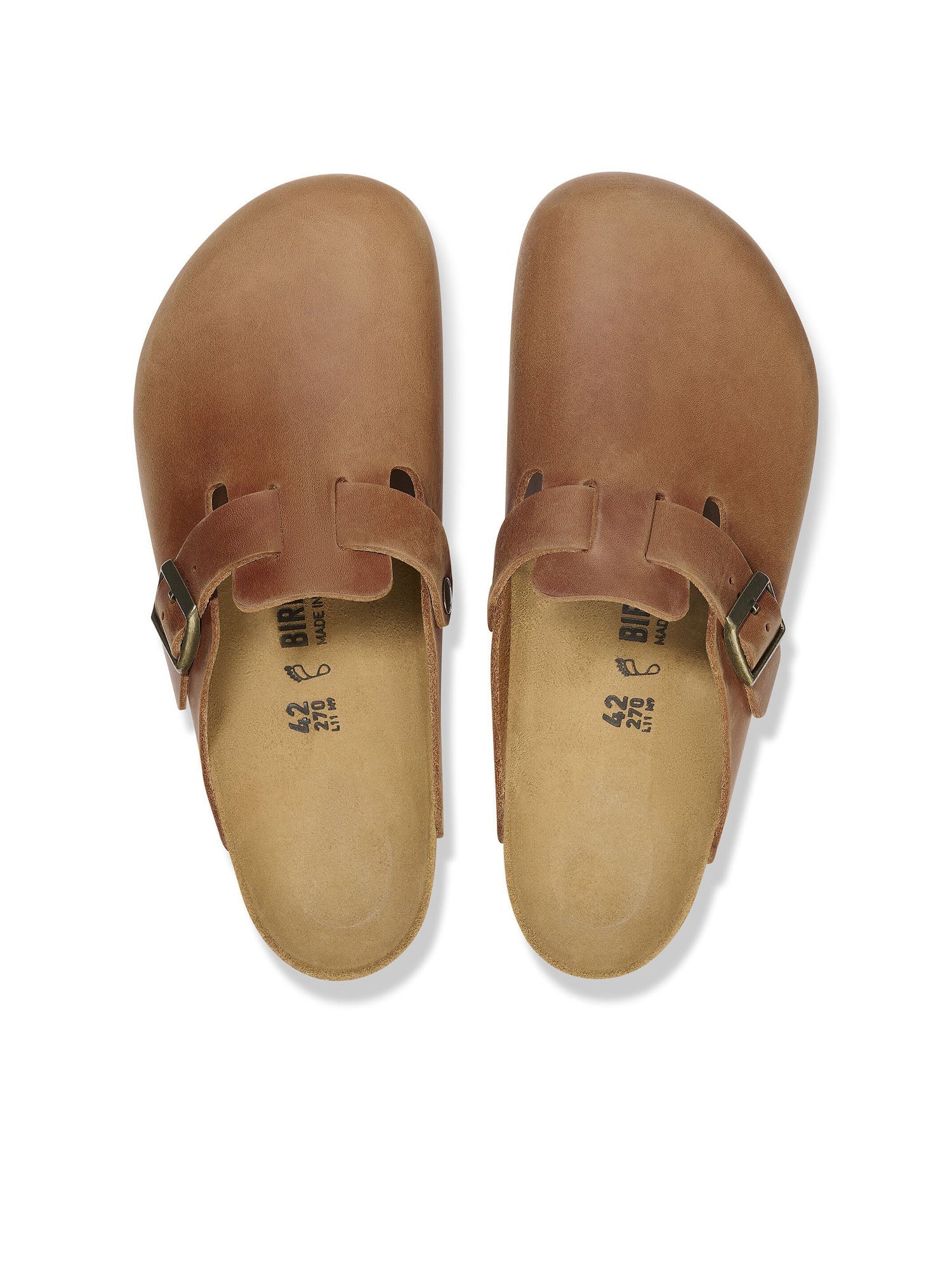 Birkenstock Boston Marrone