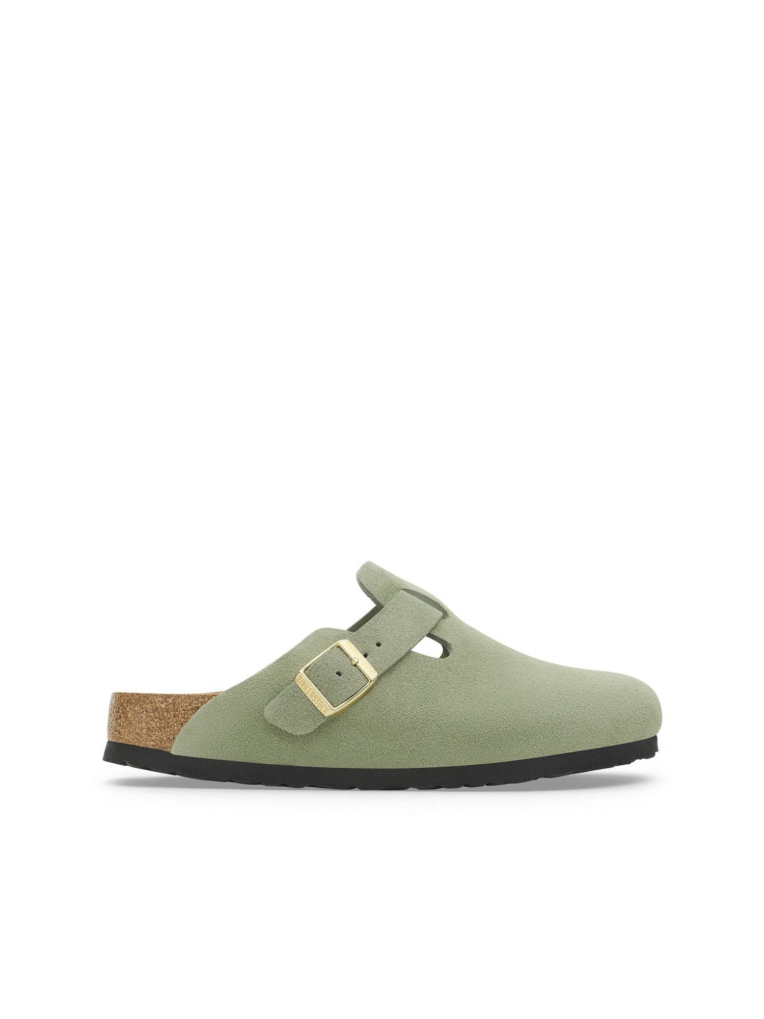 Birkenstock Boston plantare morbido Verde