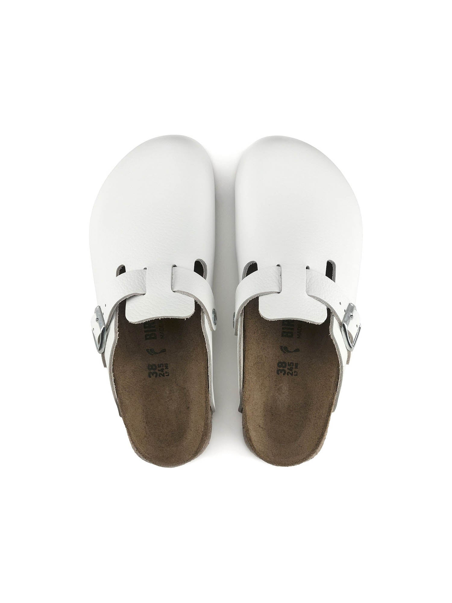 Birkenstock Boston Super grip Bianco