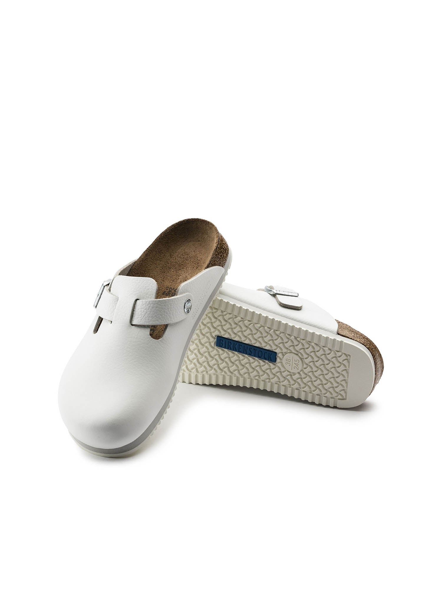 Birkenstock Boston Super grip Bianco