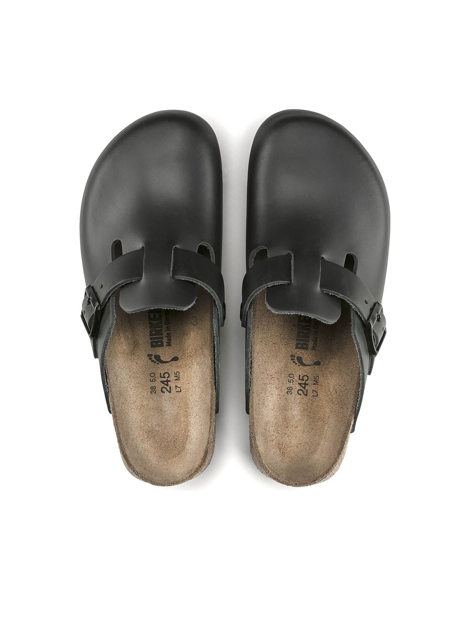 Birkenstock Boston Super grip Nero