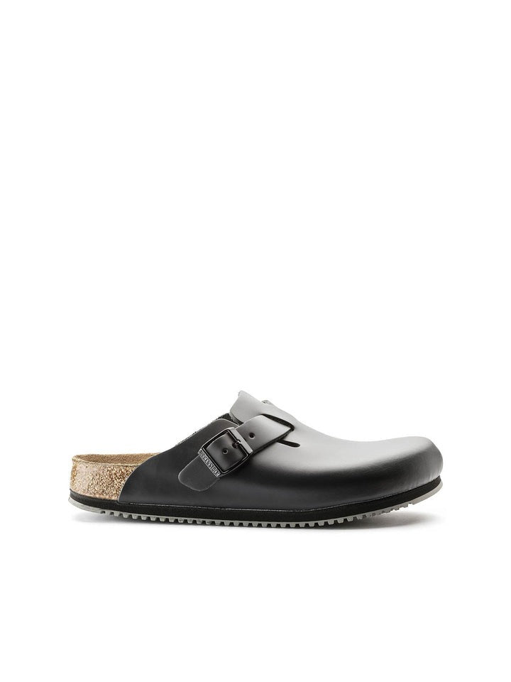 Birkenstock Boston Super grip Nero