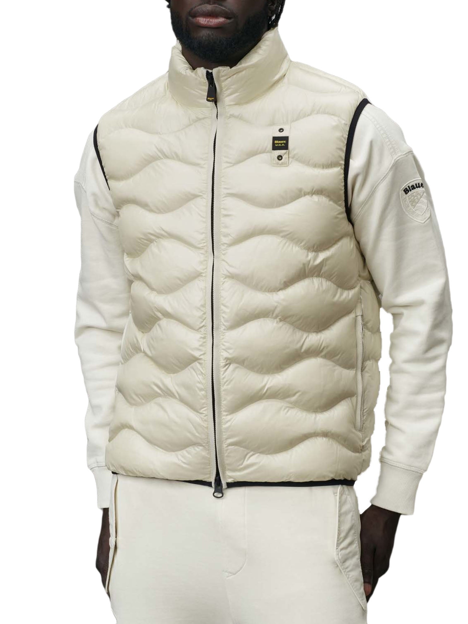 Blauer Gilet Danny Bianco