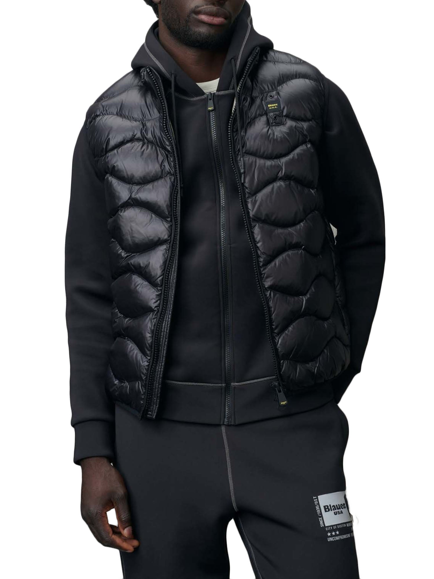 Blauer Gilet Danny Nero