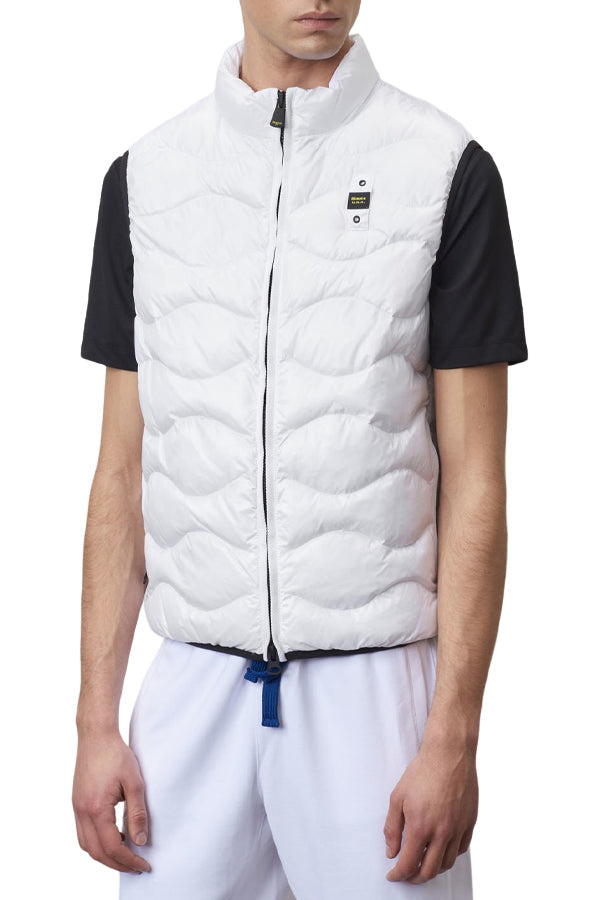 GILET Bianco Blauer