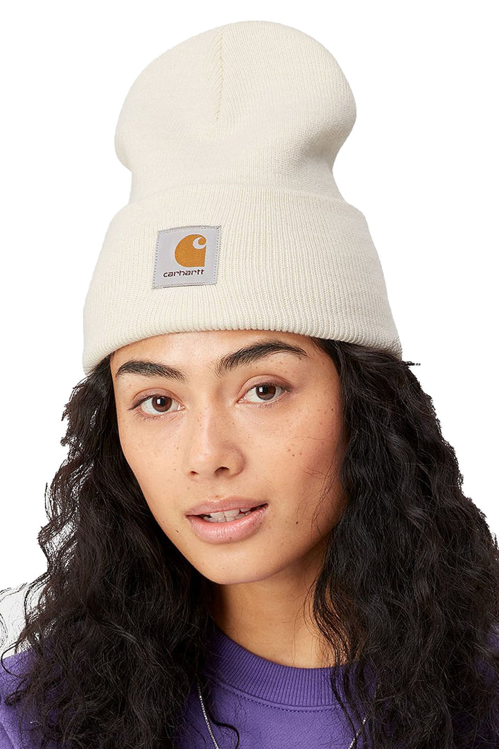 Carhartt Wip Cappello Acrylic Watch Hat Bianco