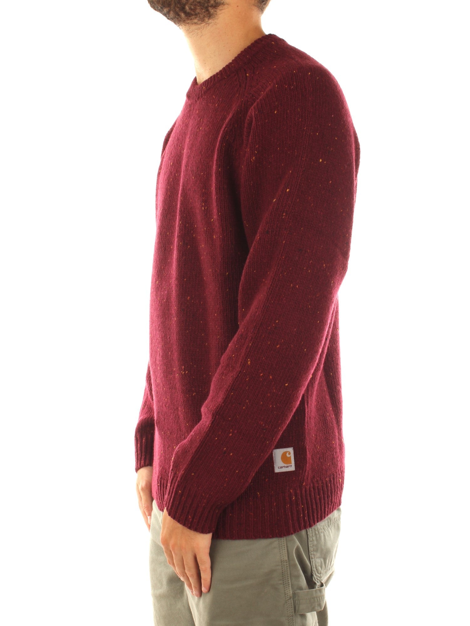 Carhartt Wip Anglistic Sweater Rosso