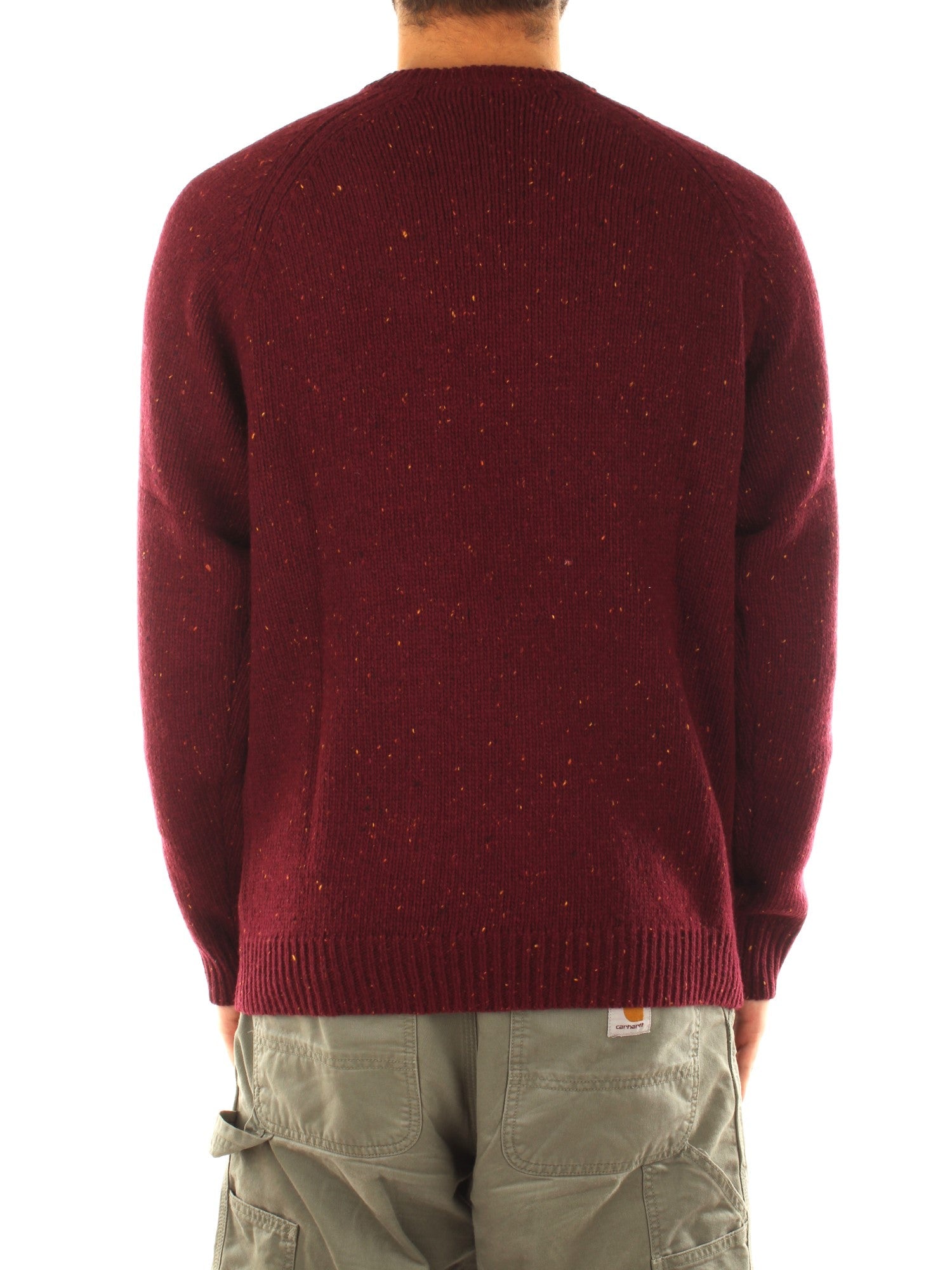 Carhartt Wip Anglistic Sweater Rosso