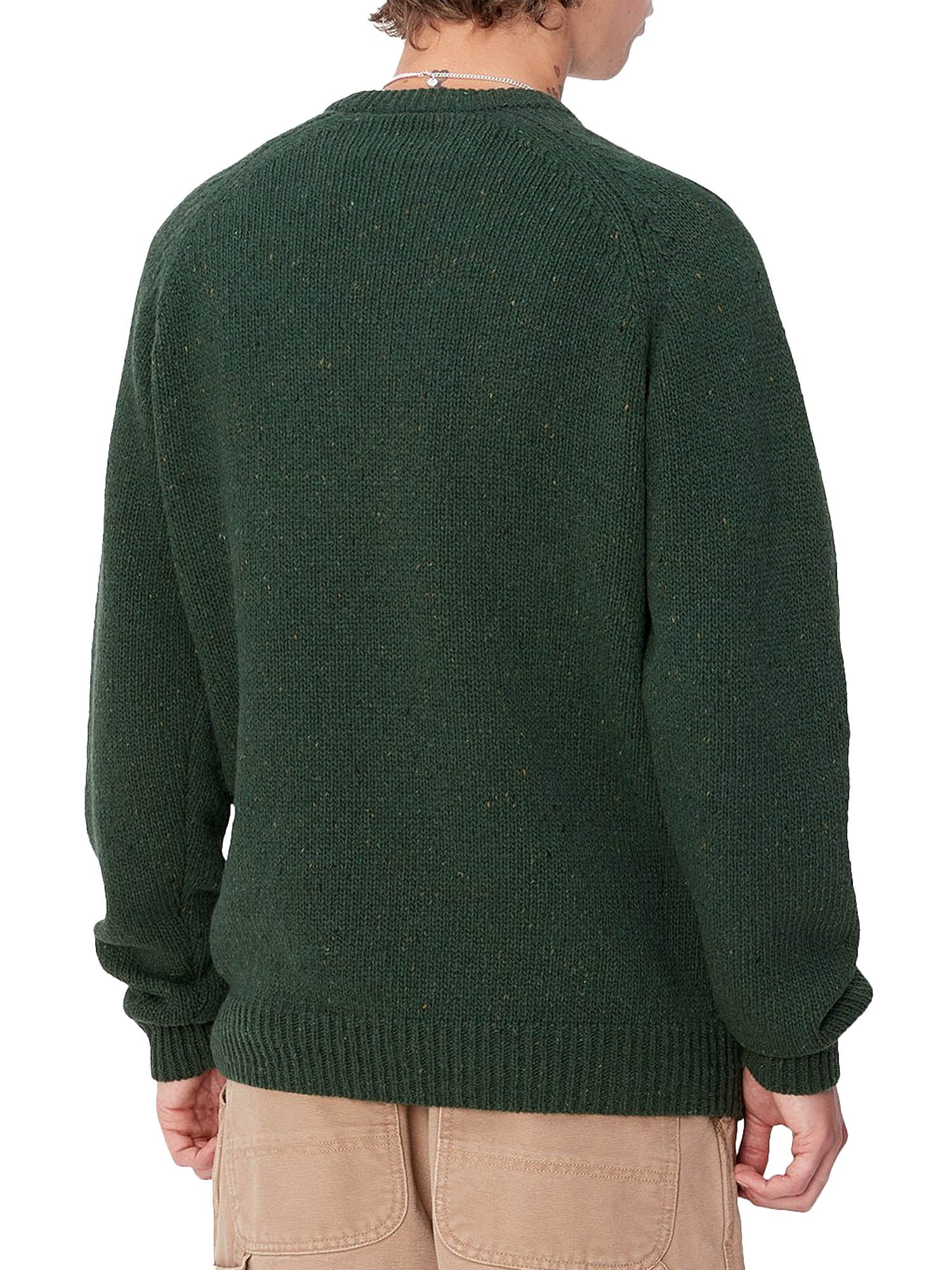 Carhartt Wip Anglistic Sweater Verde