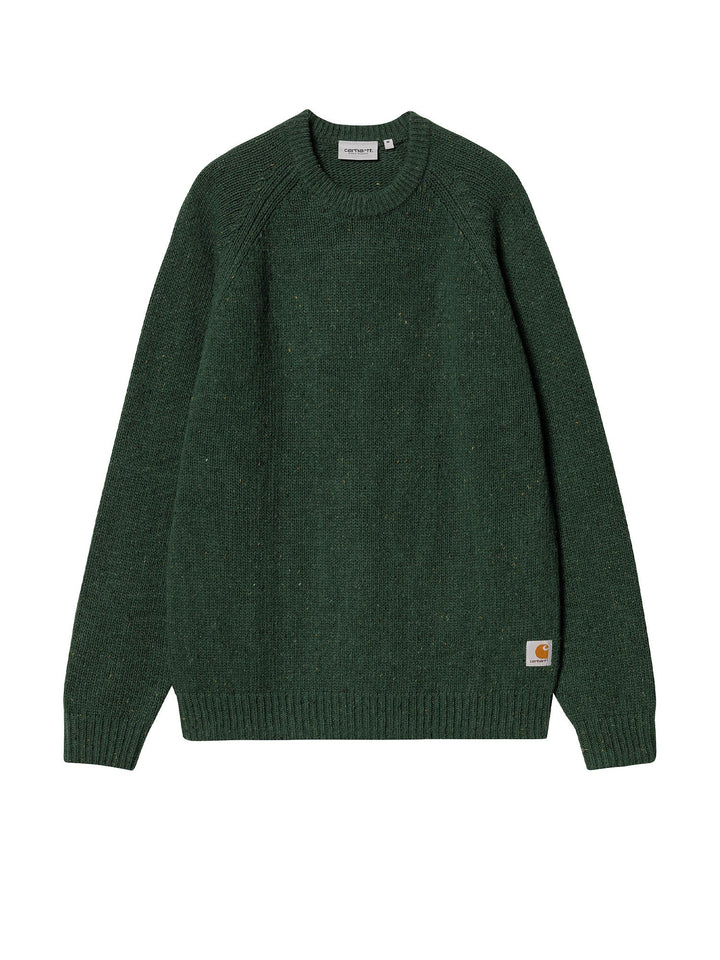 Carhartt Wip Anglistic Sweater Verde