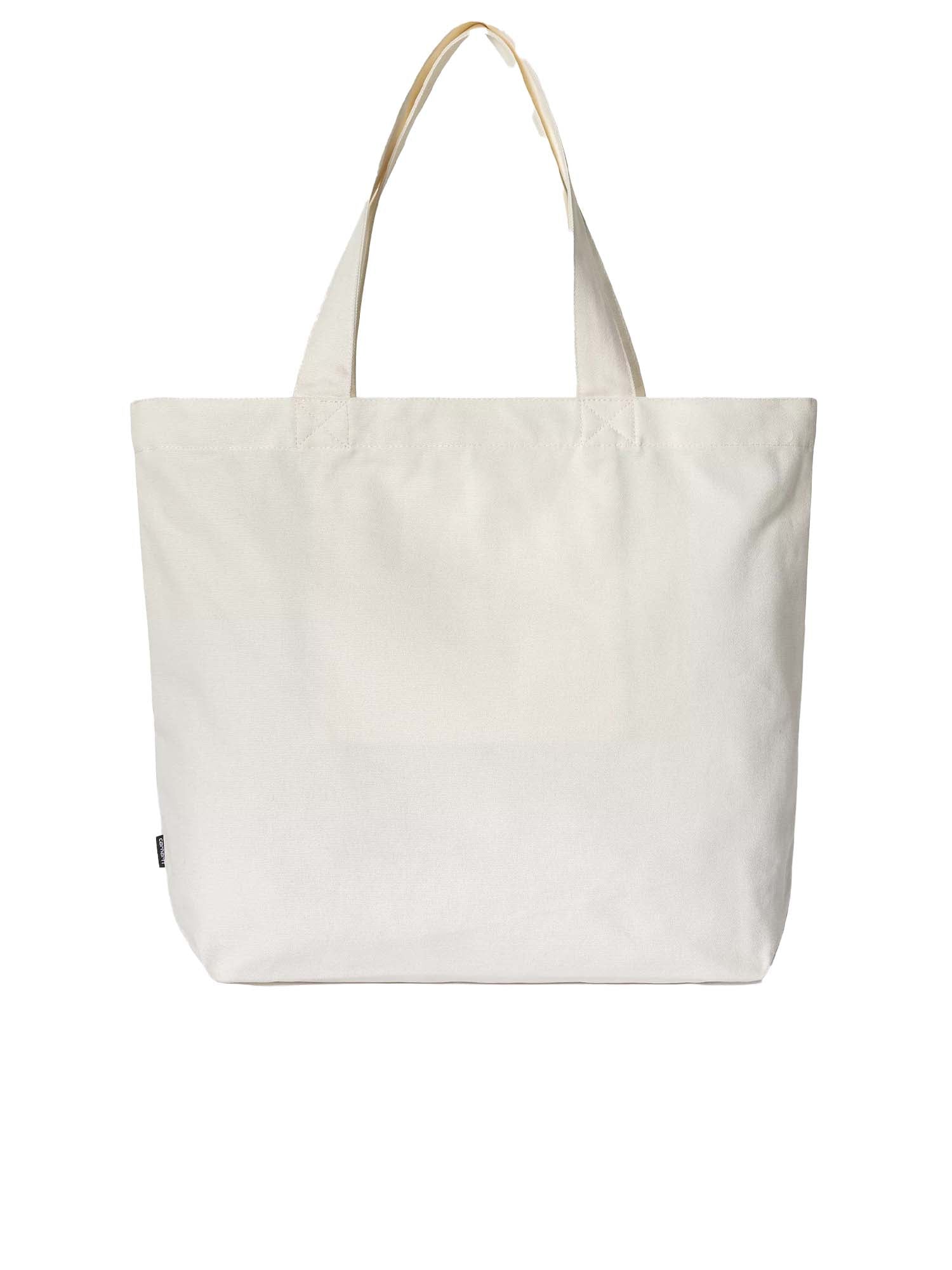 Carhartt Wip Canvas Graphic Tote Large Bianco