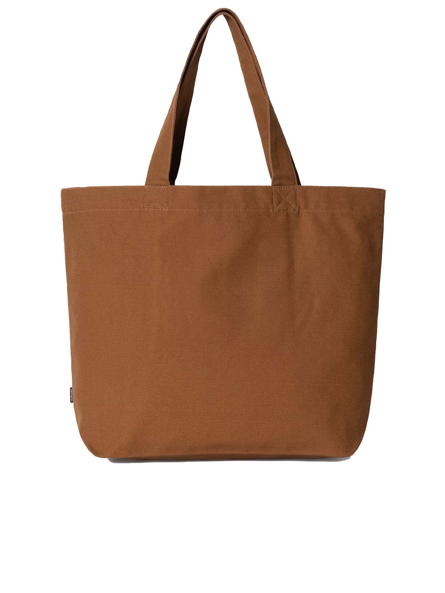 Carhartt Wip Canvas Graphic Tote Large Marrone