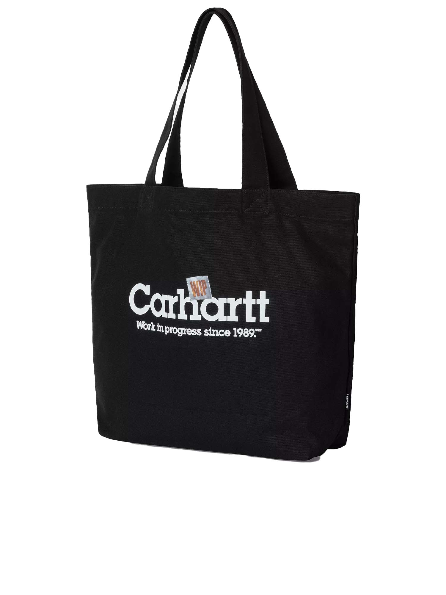 Carhartt Wip Canvas Graphic Tote Large Nero