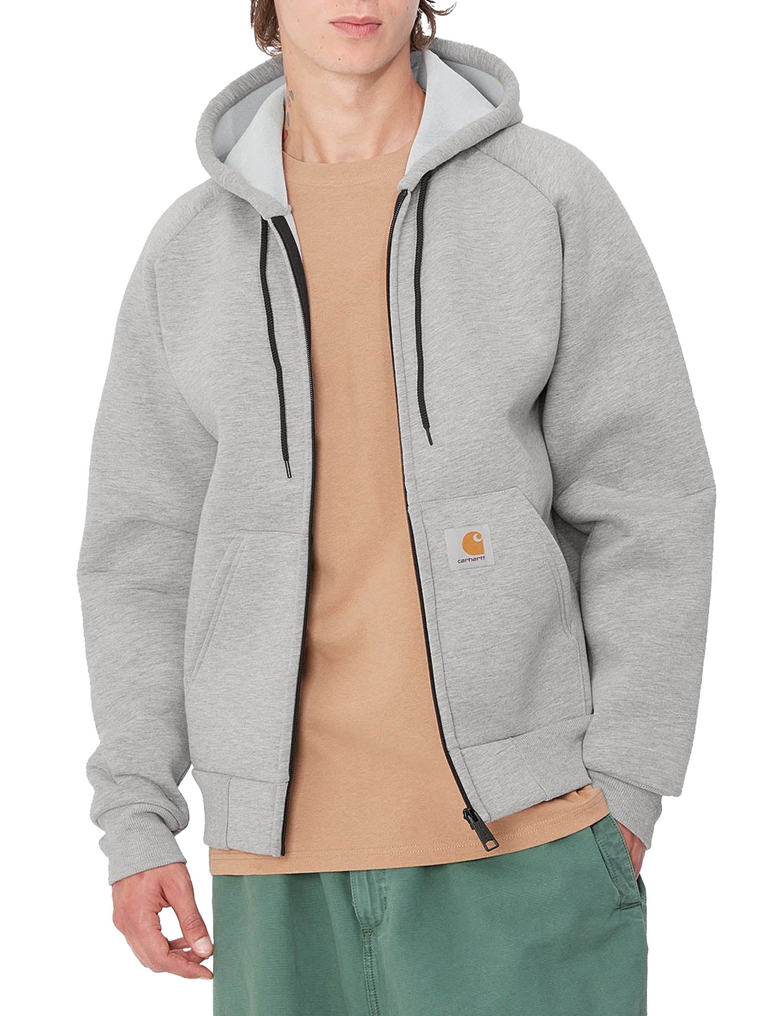 Carhartt Wip Car-Lux Hooded Jacket Grigio