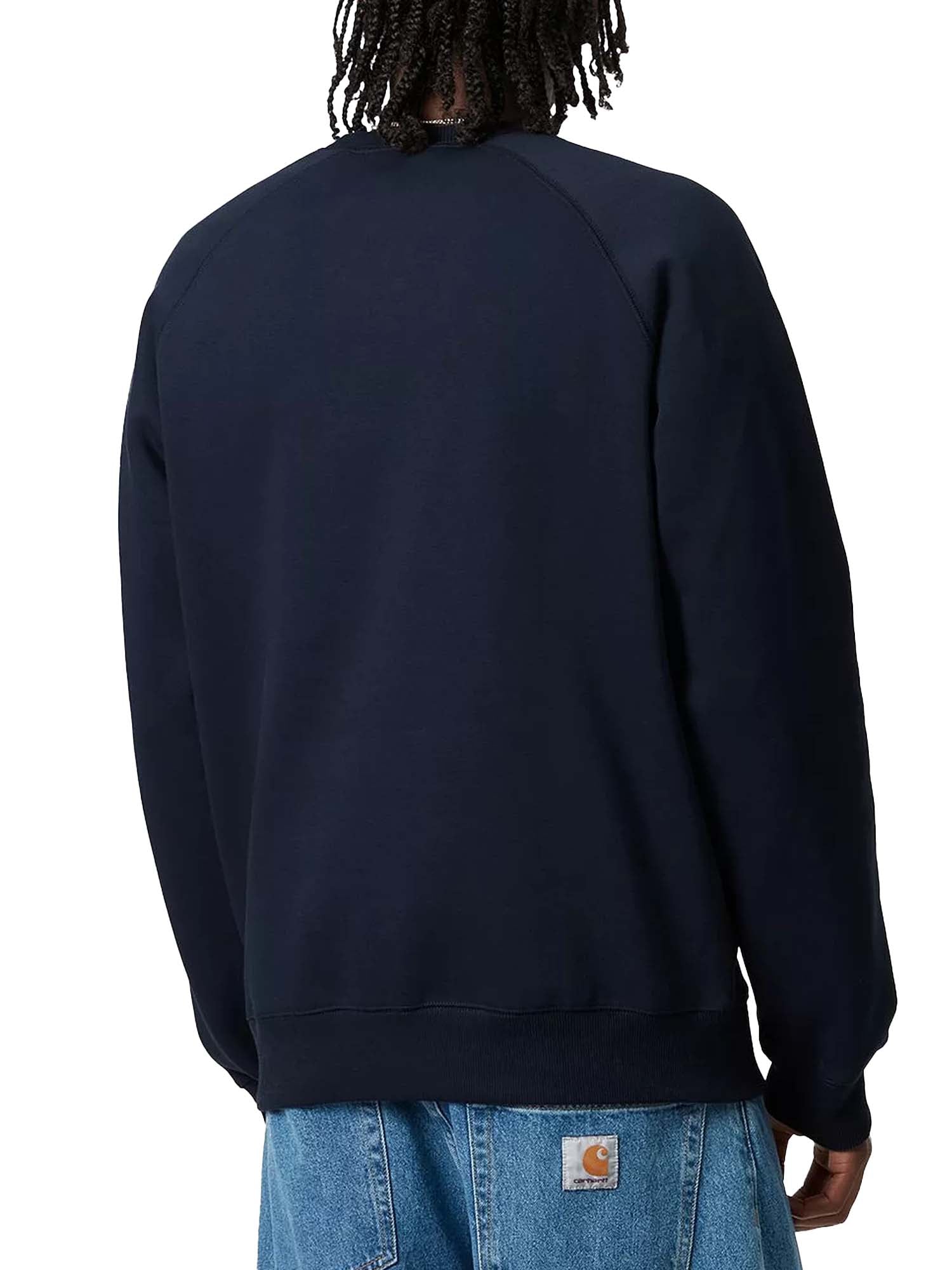 Carhartt Wip Chase Sweatshirt Blu