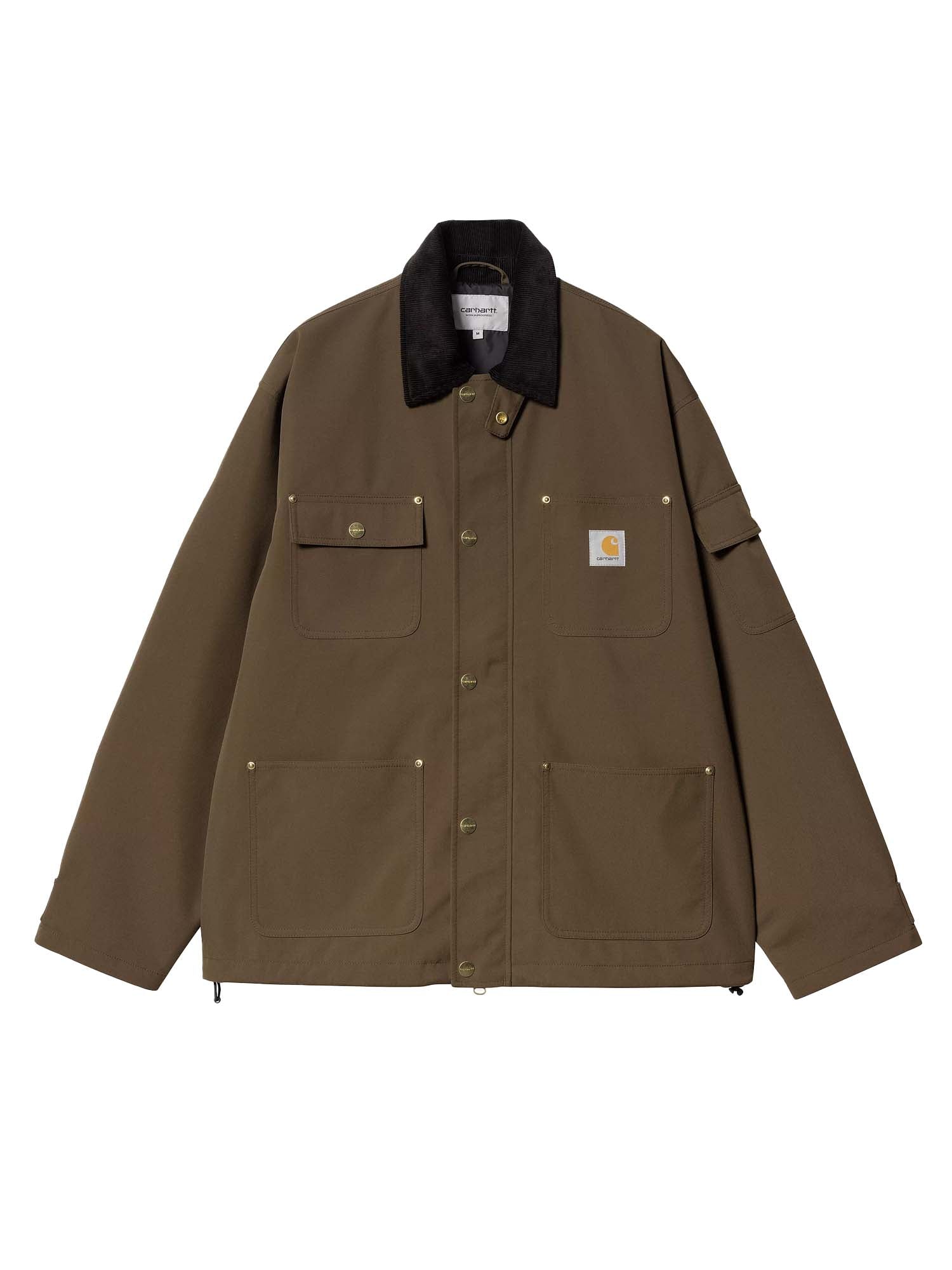 Carhartt Wip Clapton Jacket Marrone