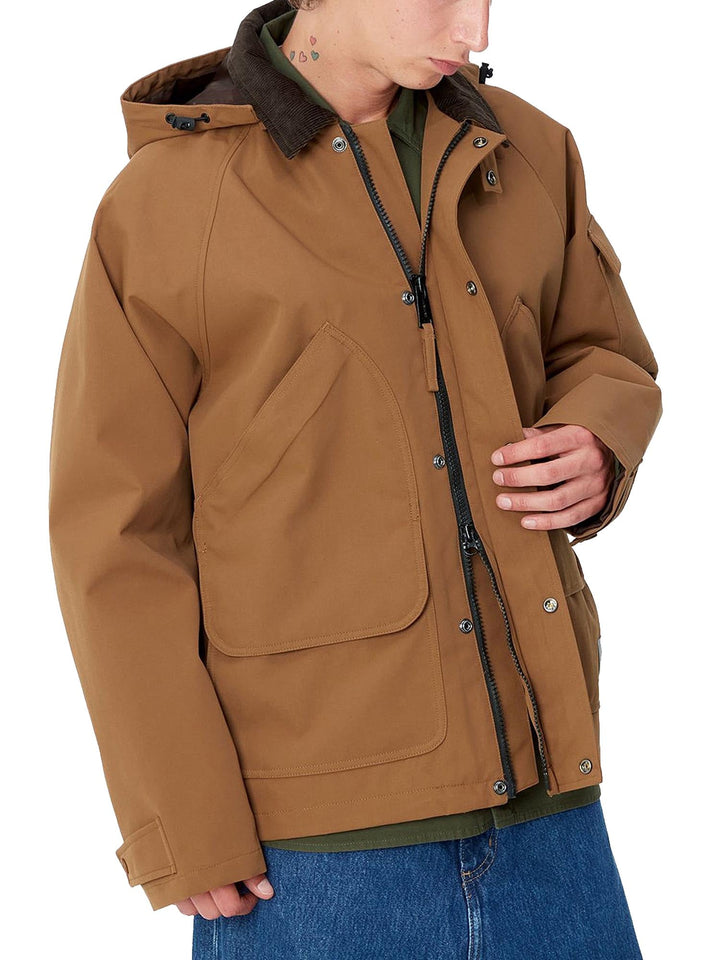 Carhartt Wip Clarton Jacket Marrone