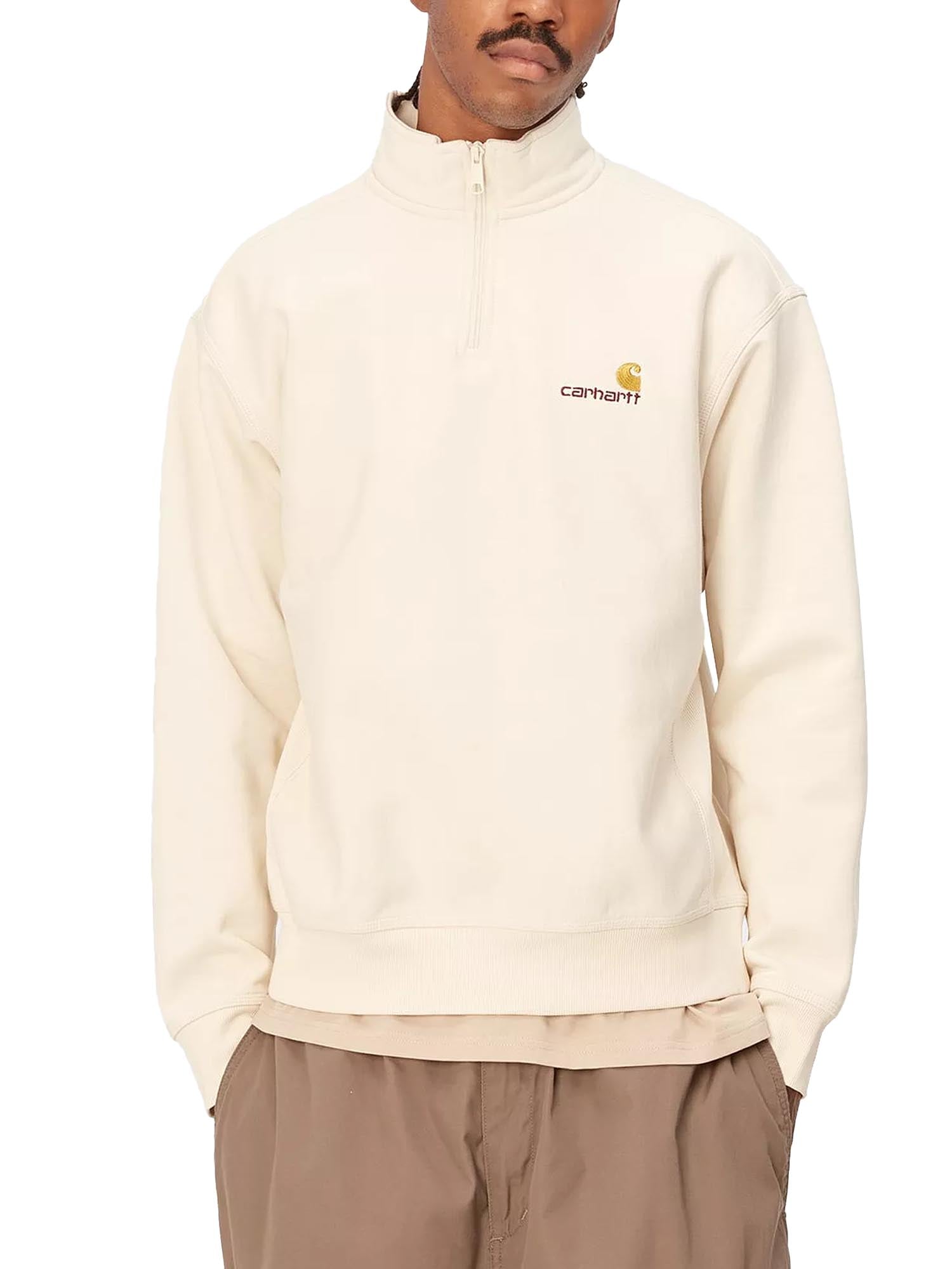 Half Zip American Script Sweatshirt