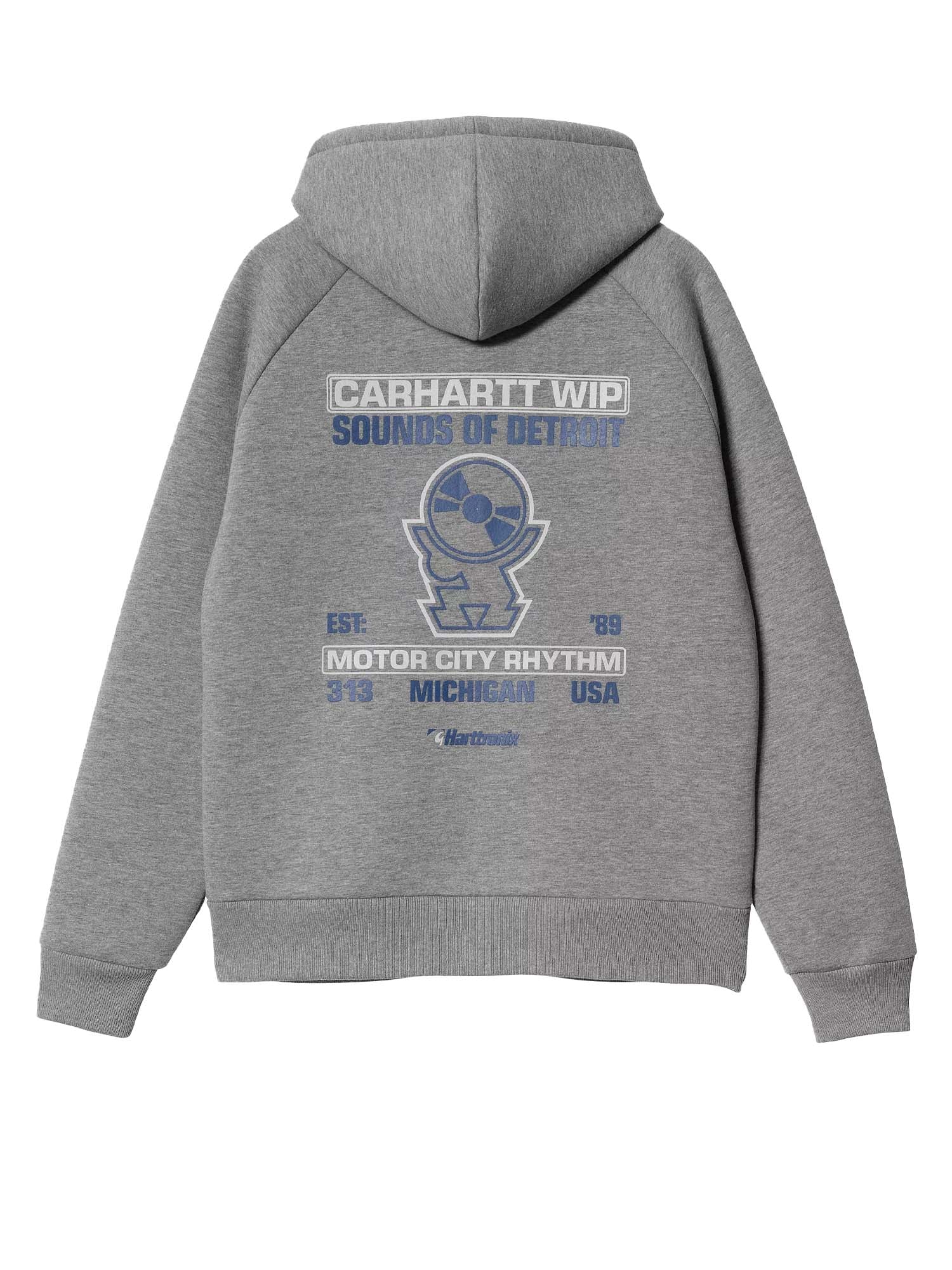 Carhartt Wip Harttronix Car-Lux Hooded Jack Grigio