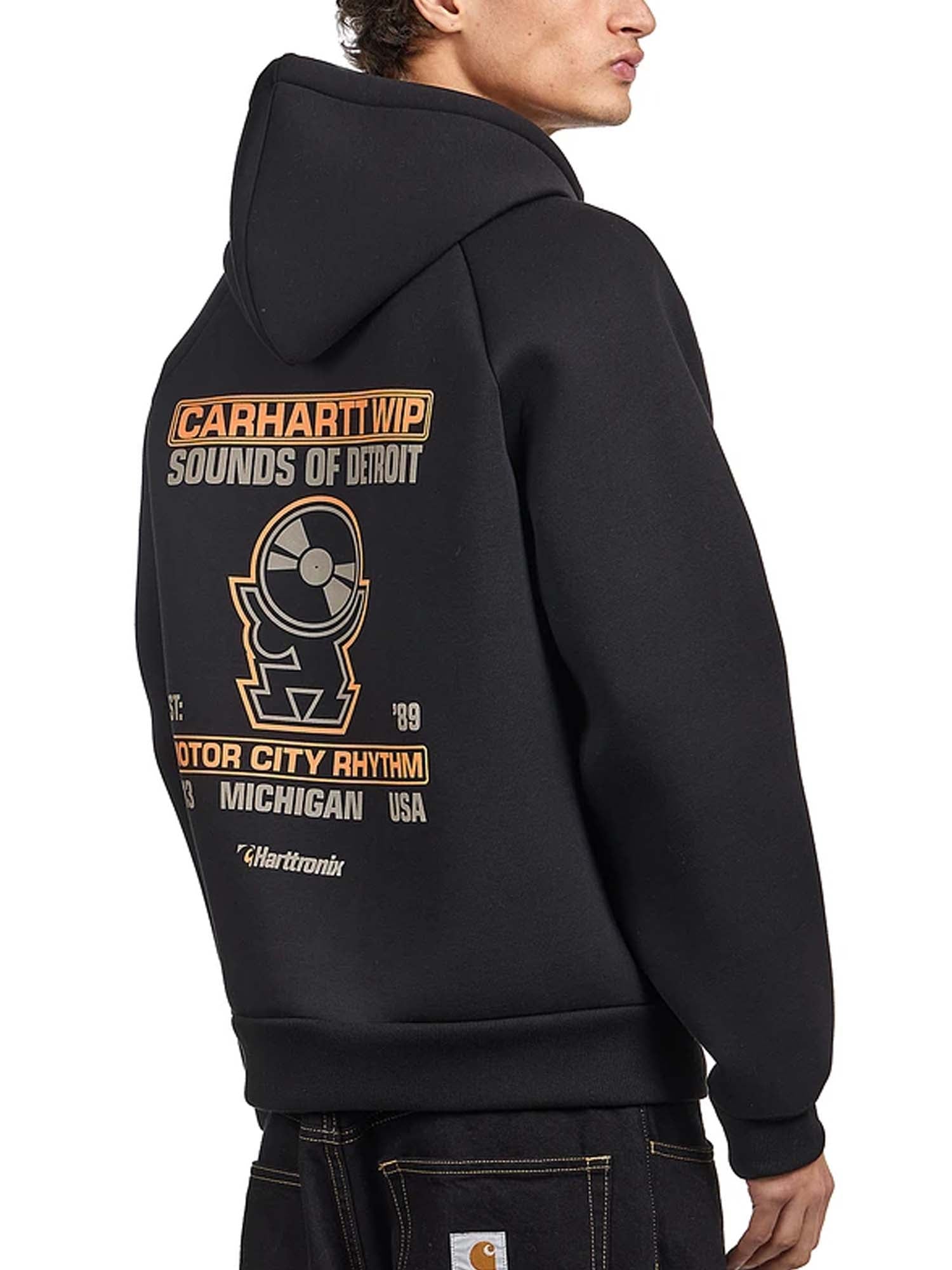 Carhartt Wip Harttronix Car-Lux Hooded Jack Nero