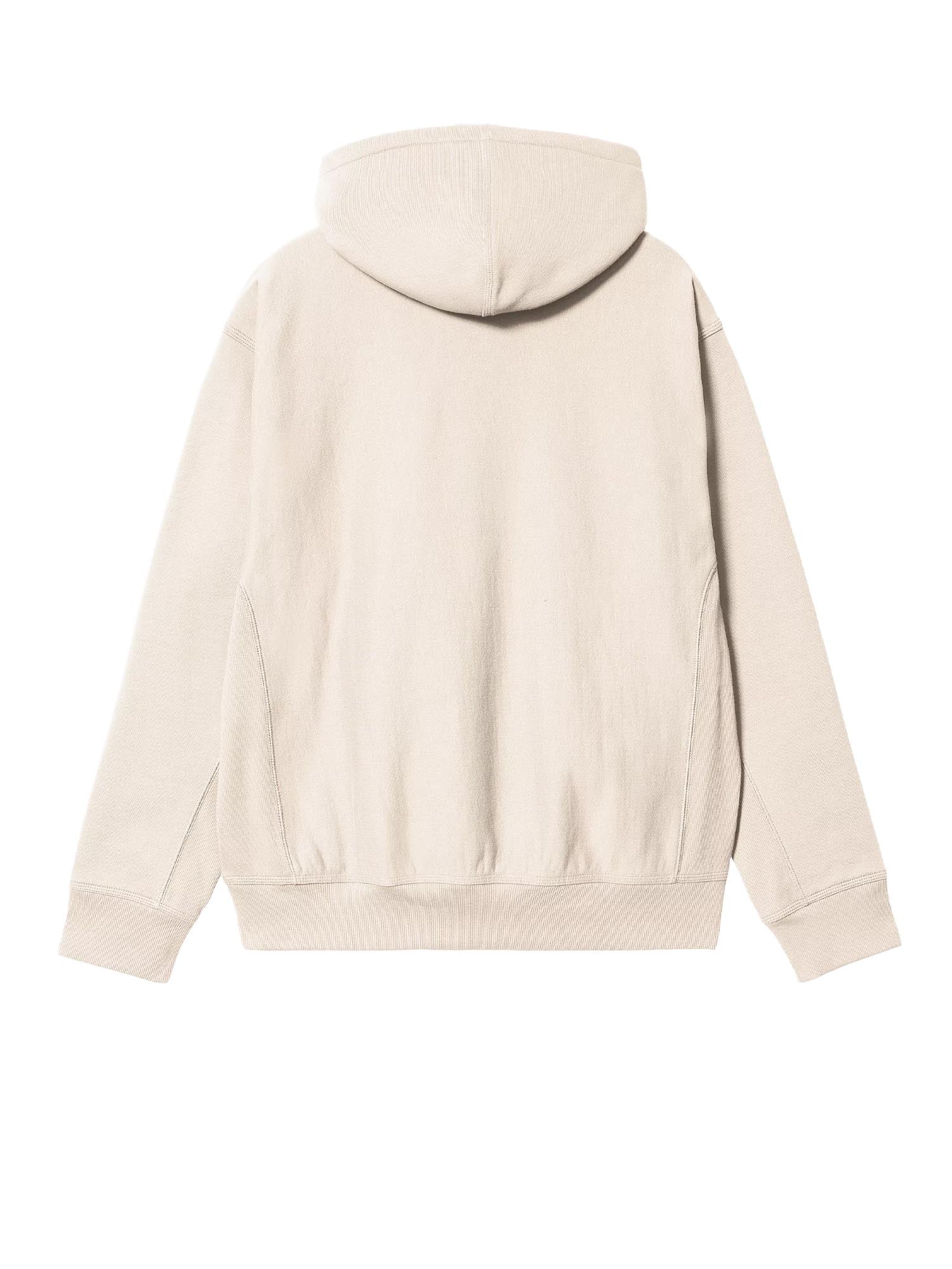 Carhartt Wip Hooded American Script Jacket Bianco