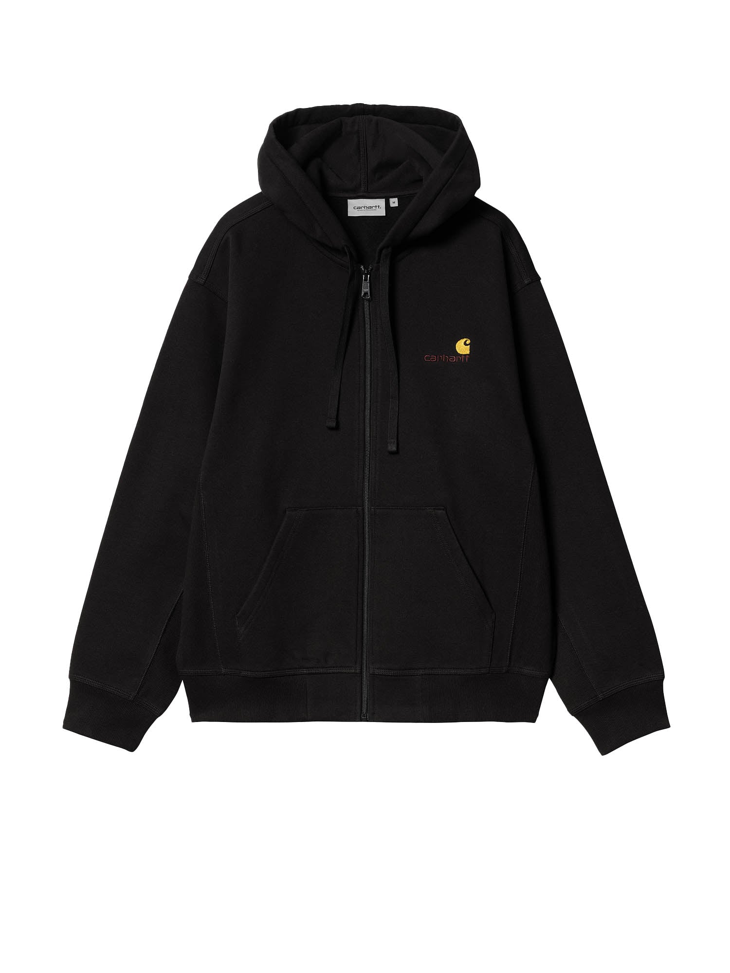 Carhartt Wip Hooded American Script Jacket Nero