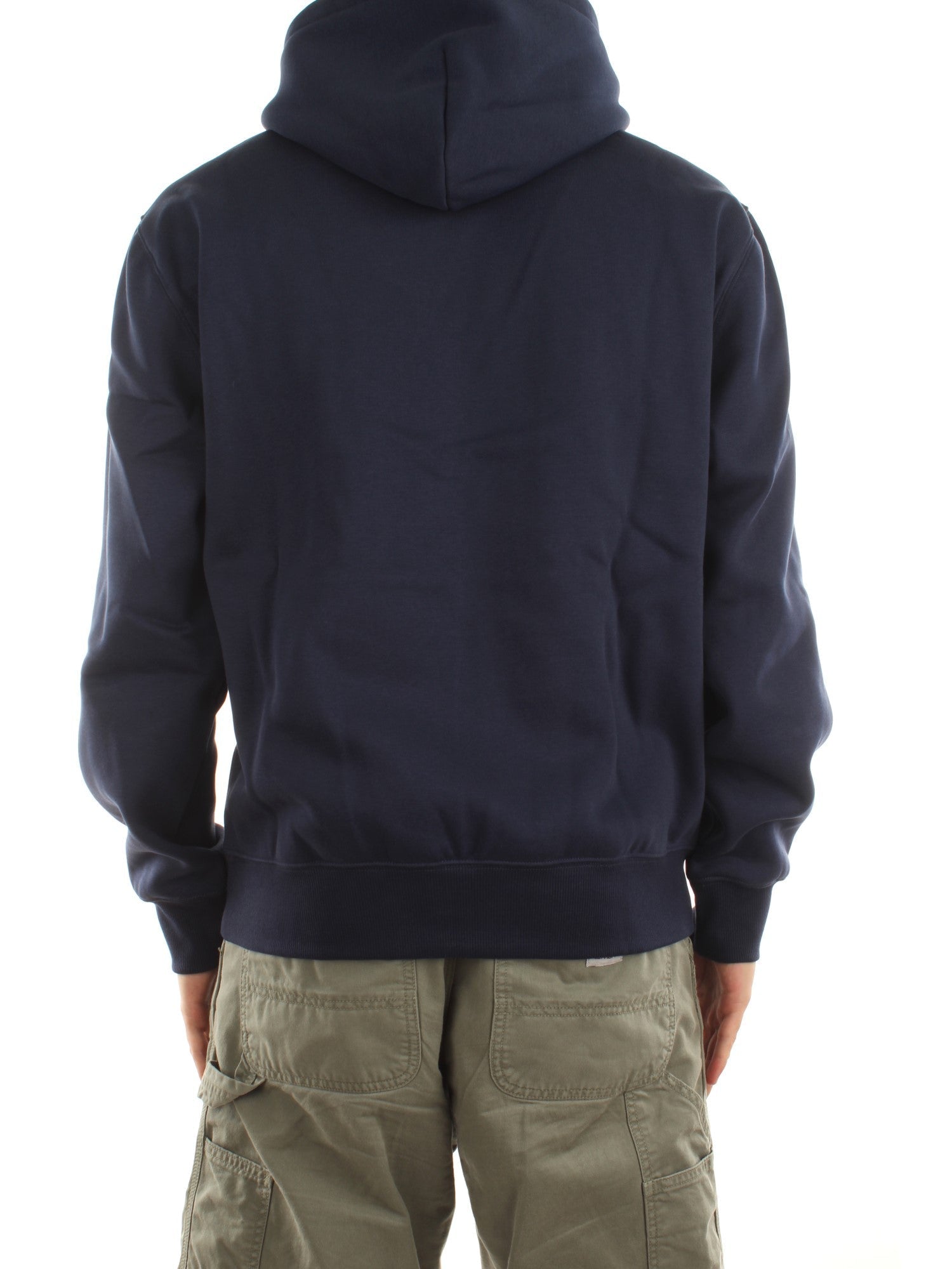 Carhartt Wip Hooded Carhartt Sweatshirt Blu