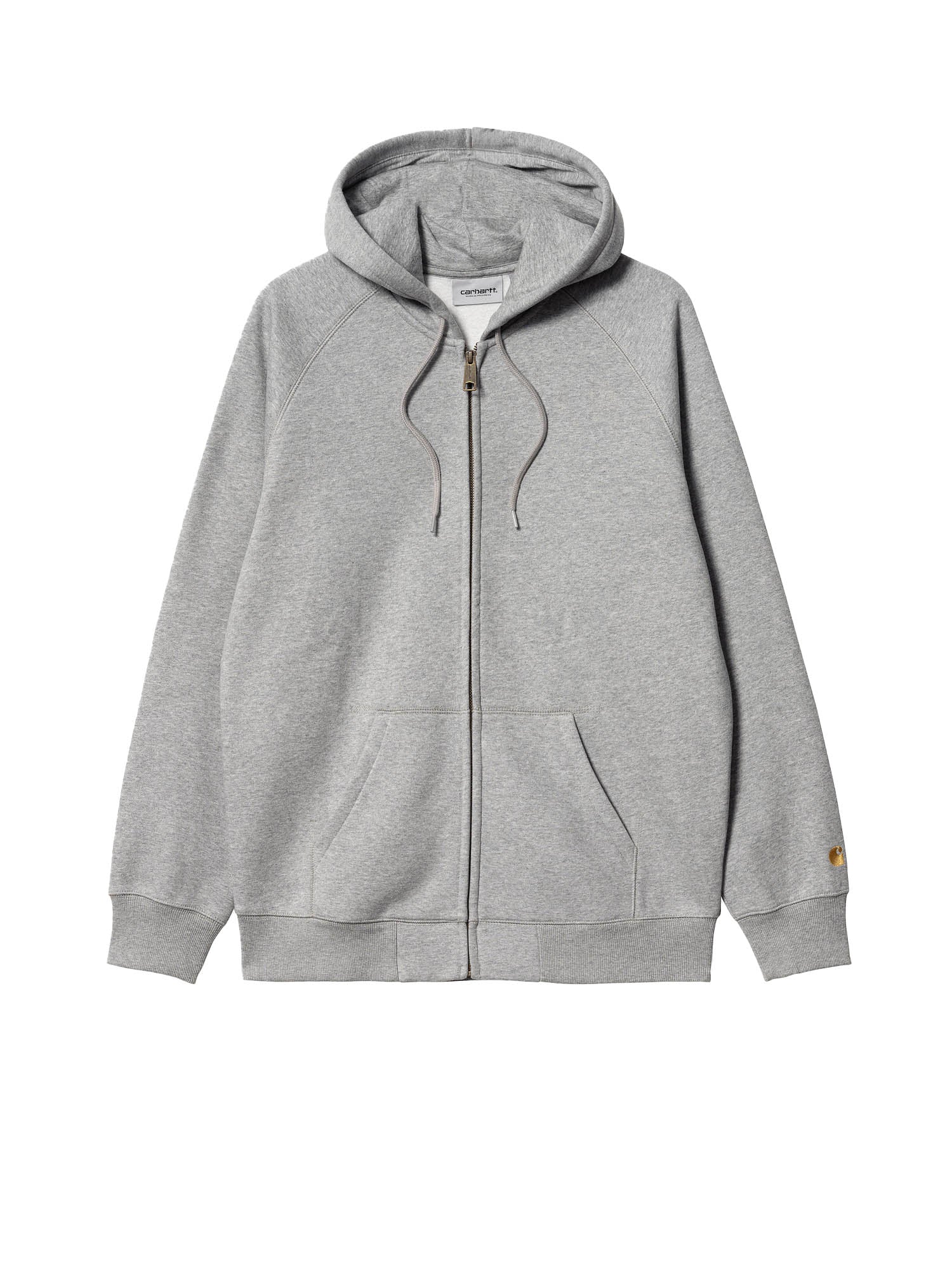 Carhartt Wip Hooded Chase Jacket Grigio