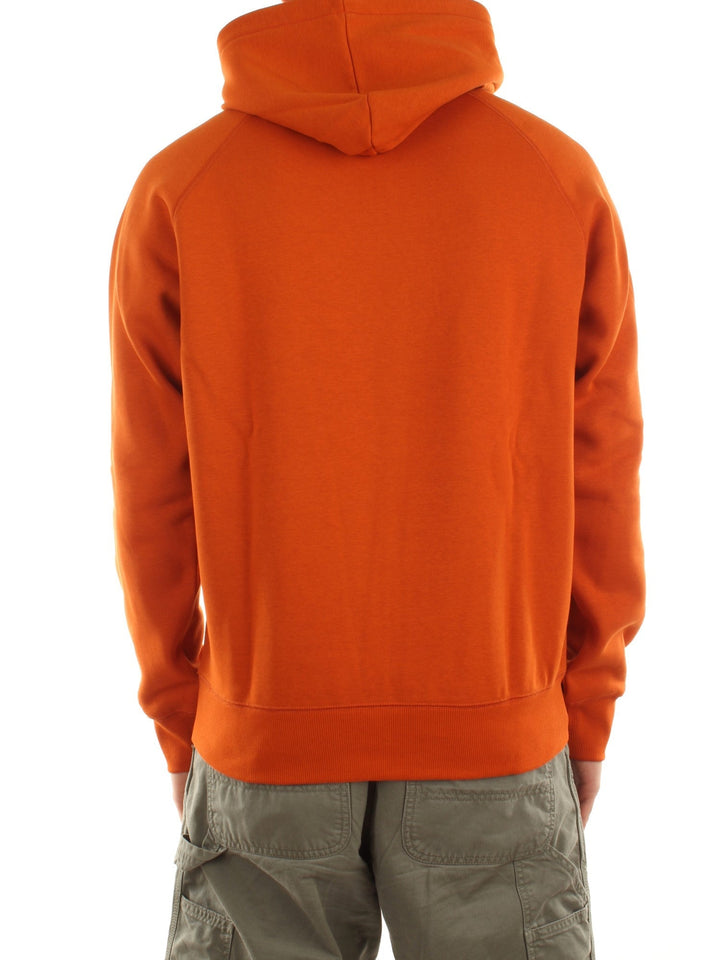 Carhartt Wip Hooded Chase Sweatshirt Arancione