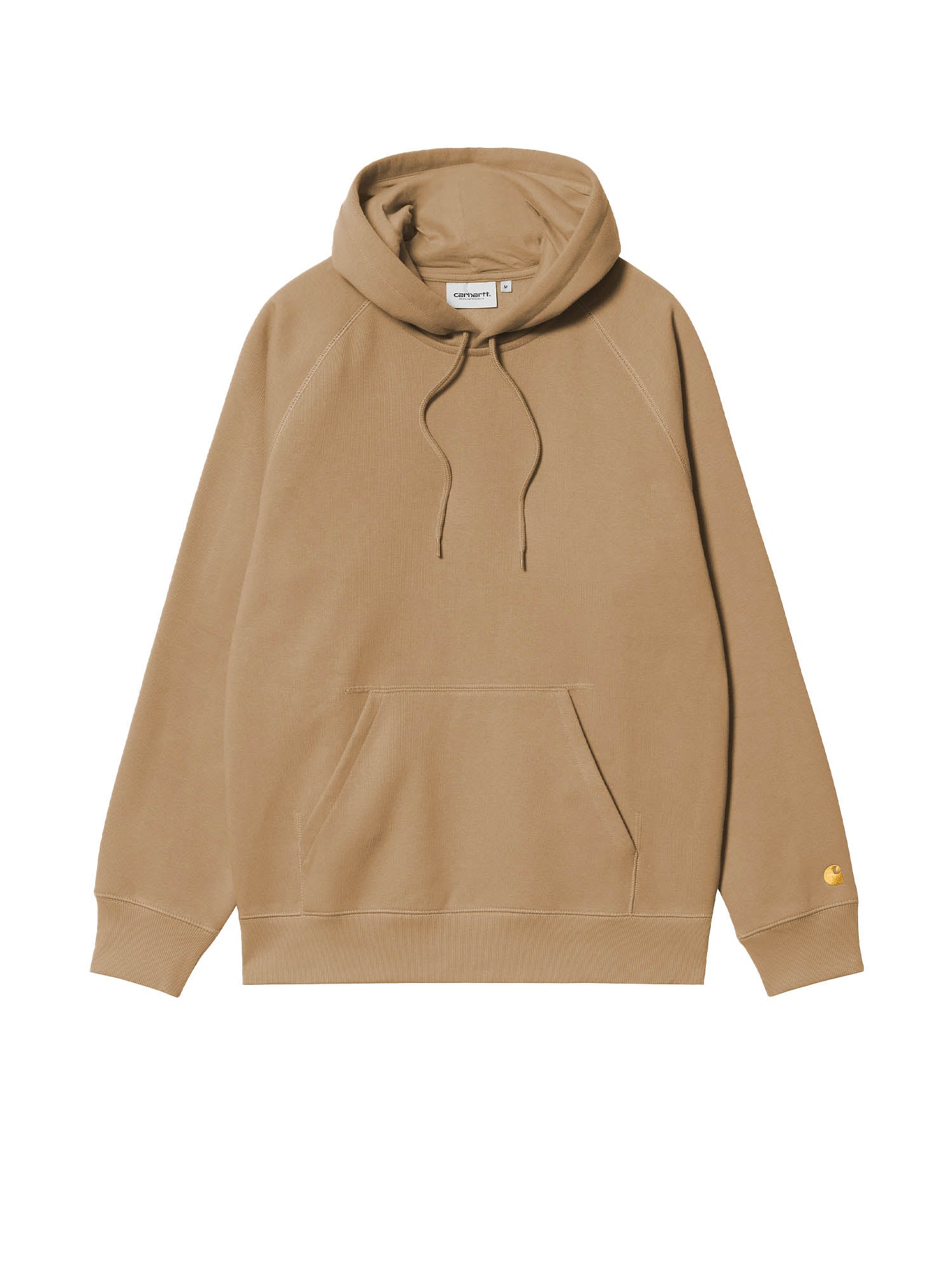 Carhartt Wip Hooded Chase Sweatshirt Beige