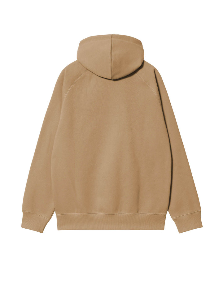 Carhartt Wip Hooded Chase Sweatshirt Beige